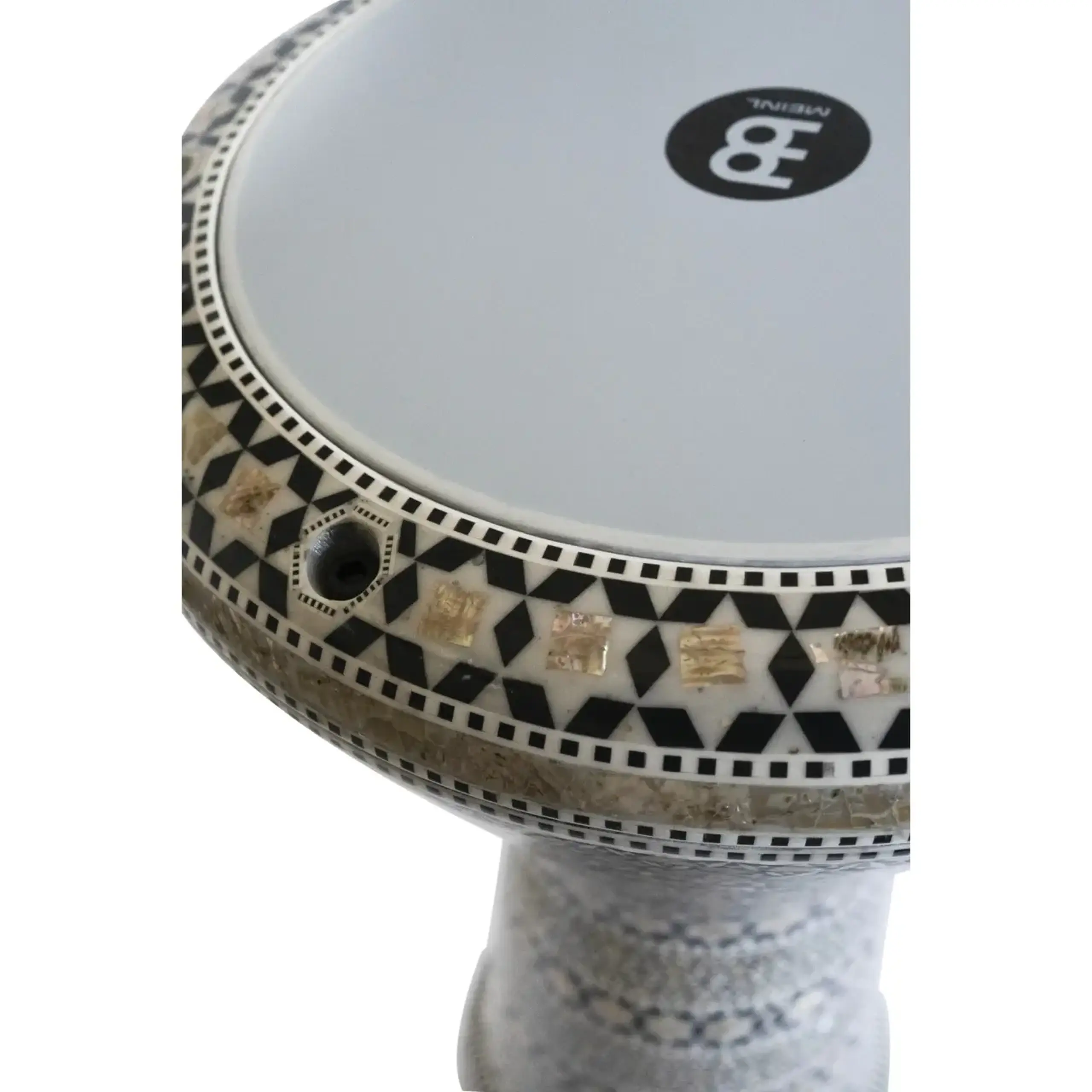 Meinl AEED6 Doumbek Daood Debu Signature Artisan Edition 9" White Pearl