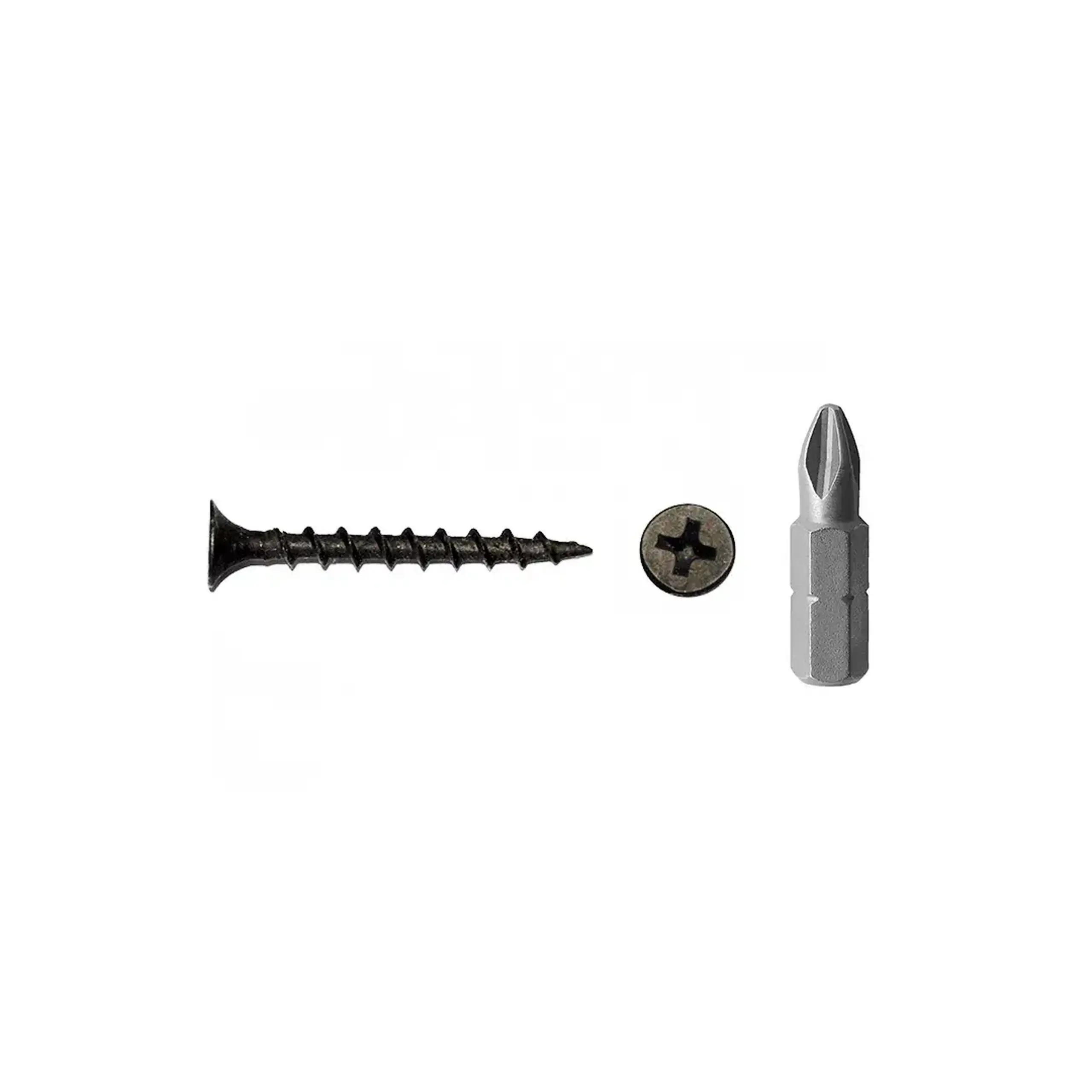 Set șuruburi autofiletante pentru lemn cu bit 4.8 * 89 mm 550 buc. PROFMET