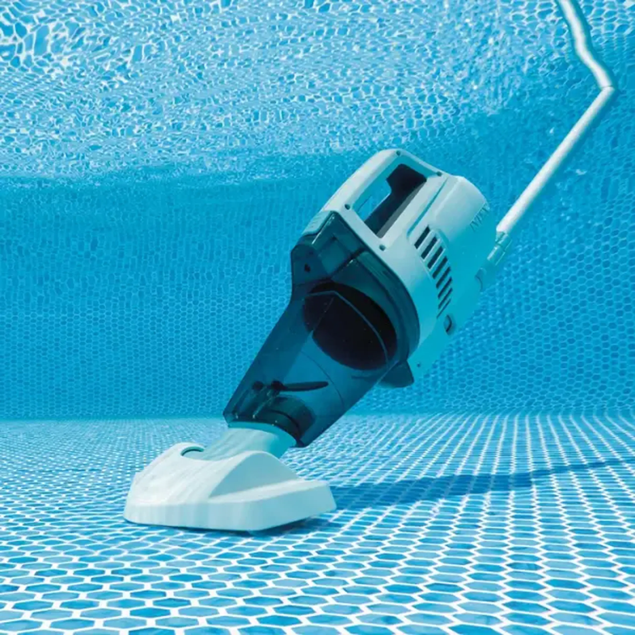 INTEX Aspirator pentru piscină fără fir, vacuum cleaner cu baterie Ni-MH de 7,2 V