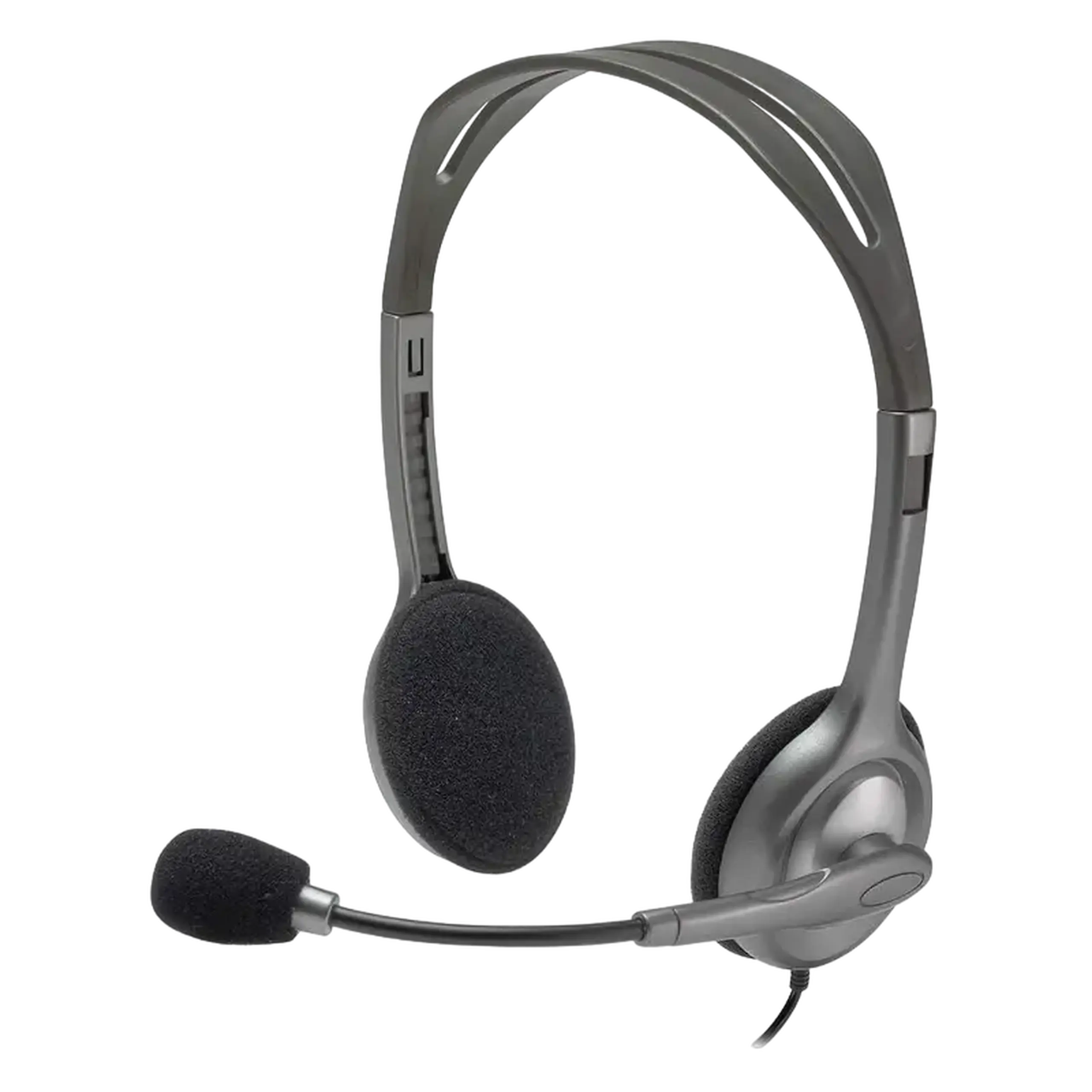 Căști Logitech H110, Gri