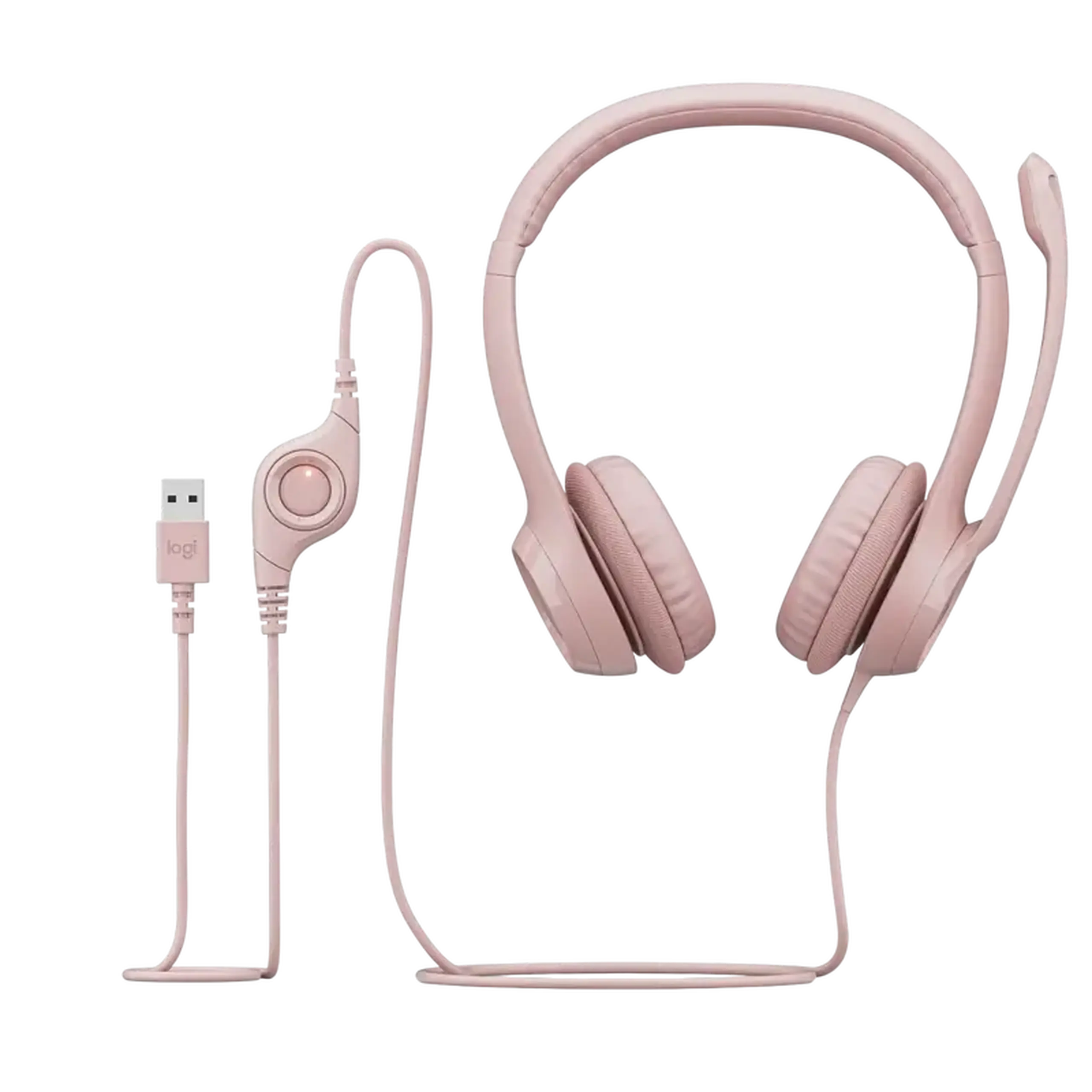 Căști Logitech H390, Roz