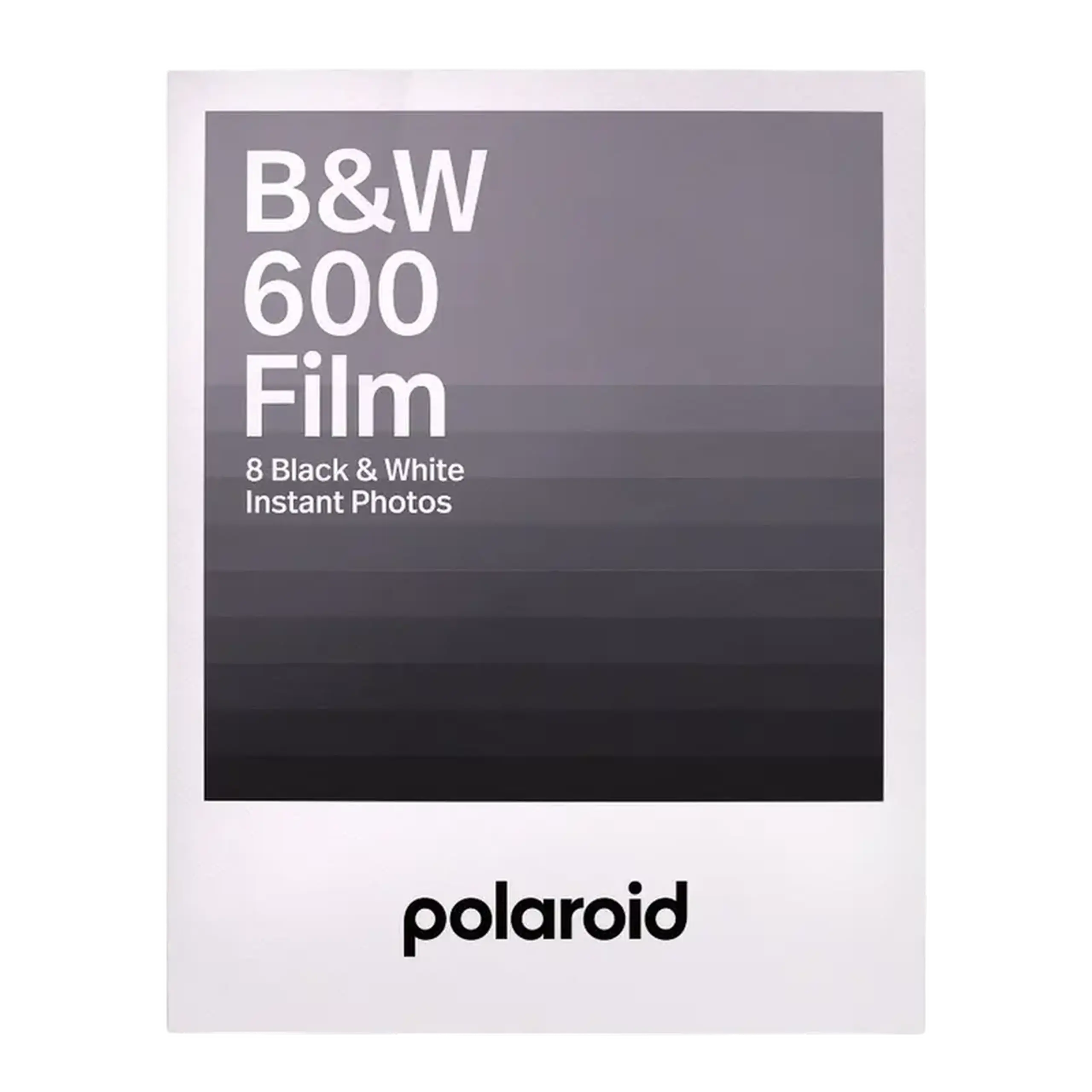 Hârtie foto Polaroid Film B&W pentru 600, 8 buc