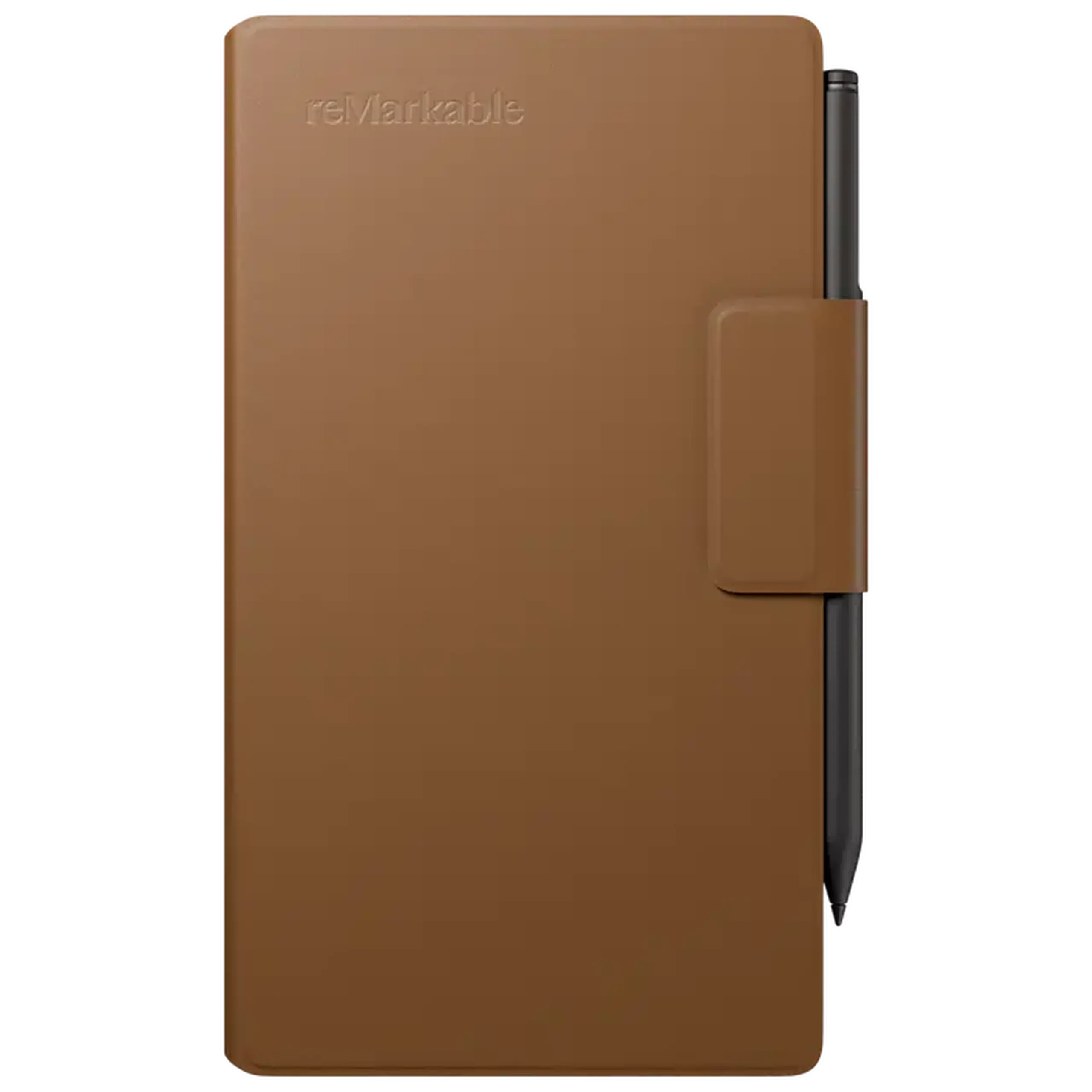 reMarkable Paper Pro Move 7.3" Bundle 2/64GB with Marker Plus Book Folio Cover, Leather Brown