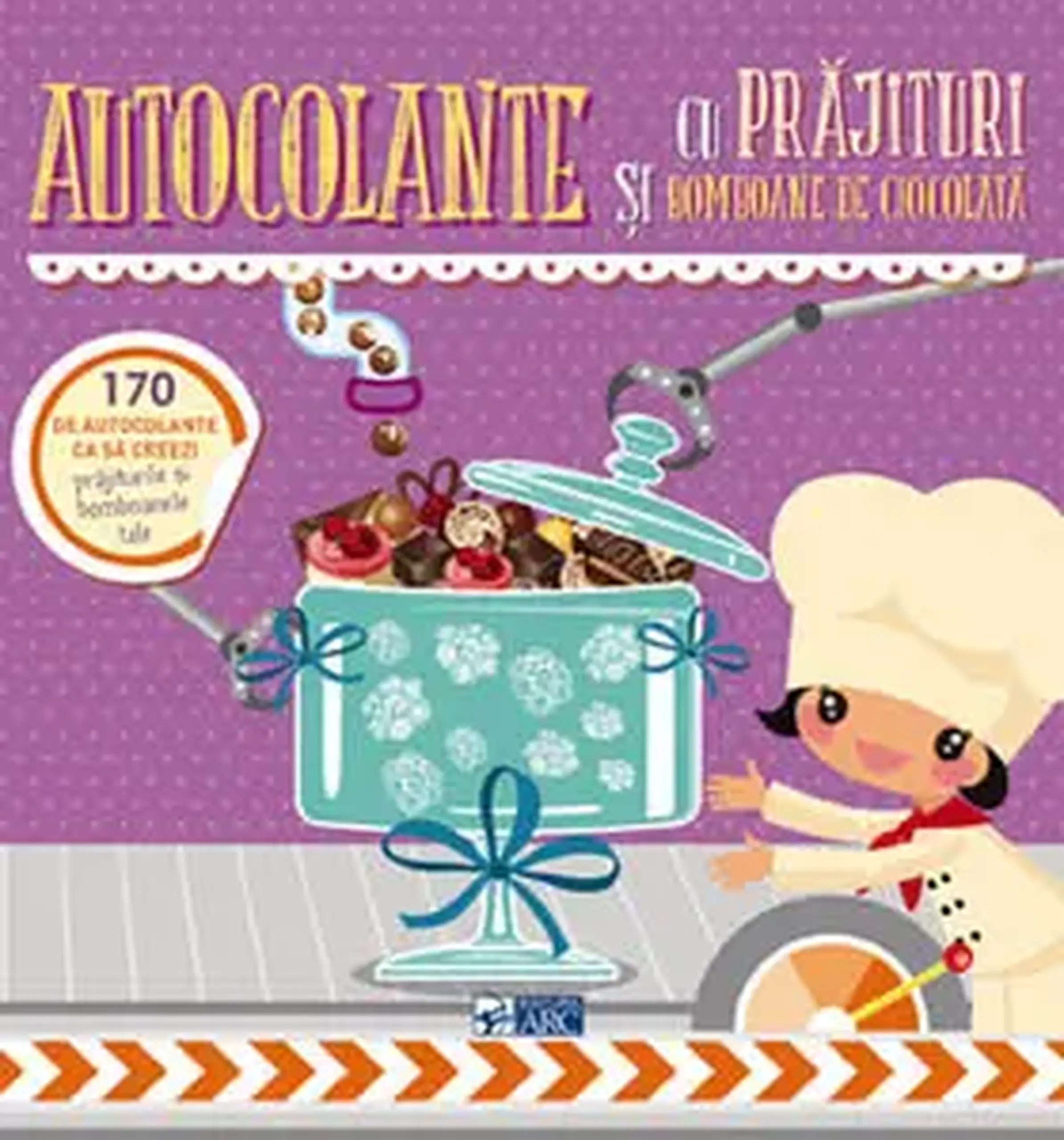 Autocolante dulci. Autocolante cu prajituri si bomboane de cicolata