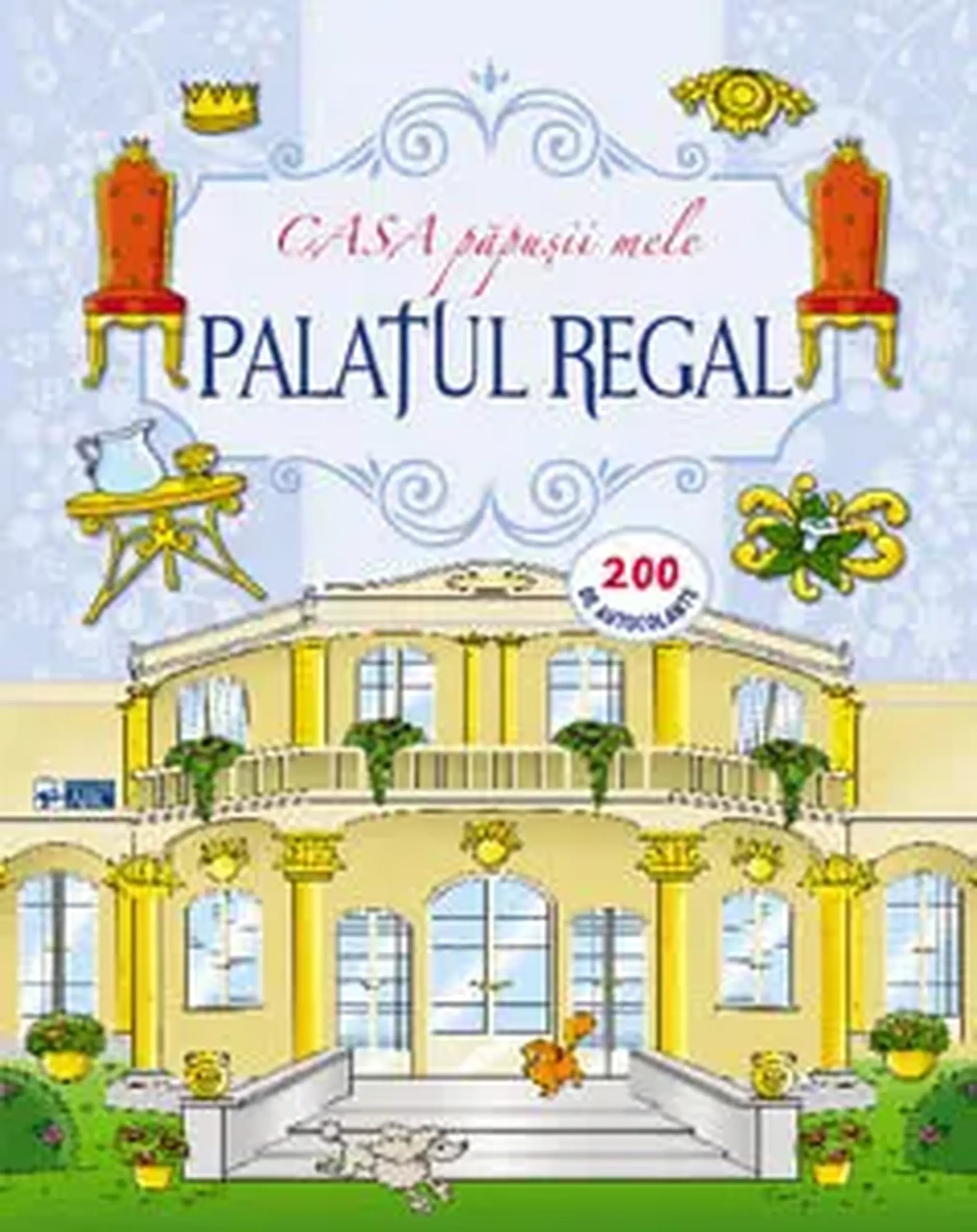 Casa papusii mele. Palatul regal (200 de autocolante)