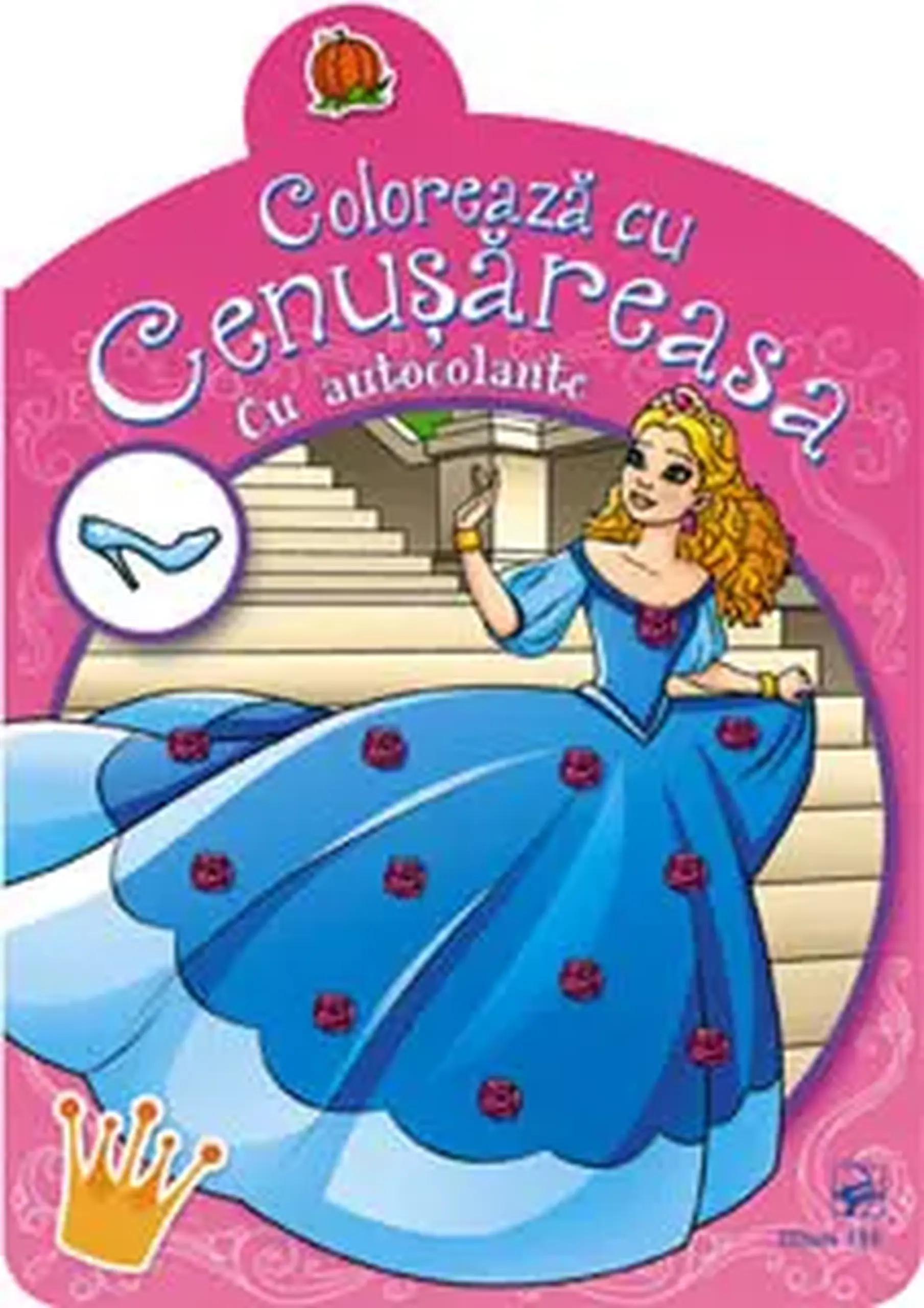 Coloreaza cu Cenusareasa. Cu autocolante