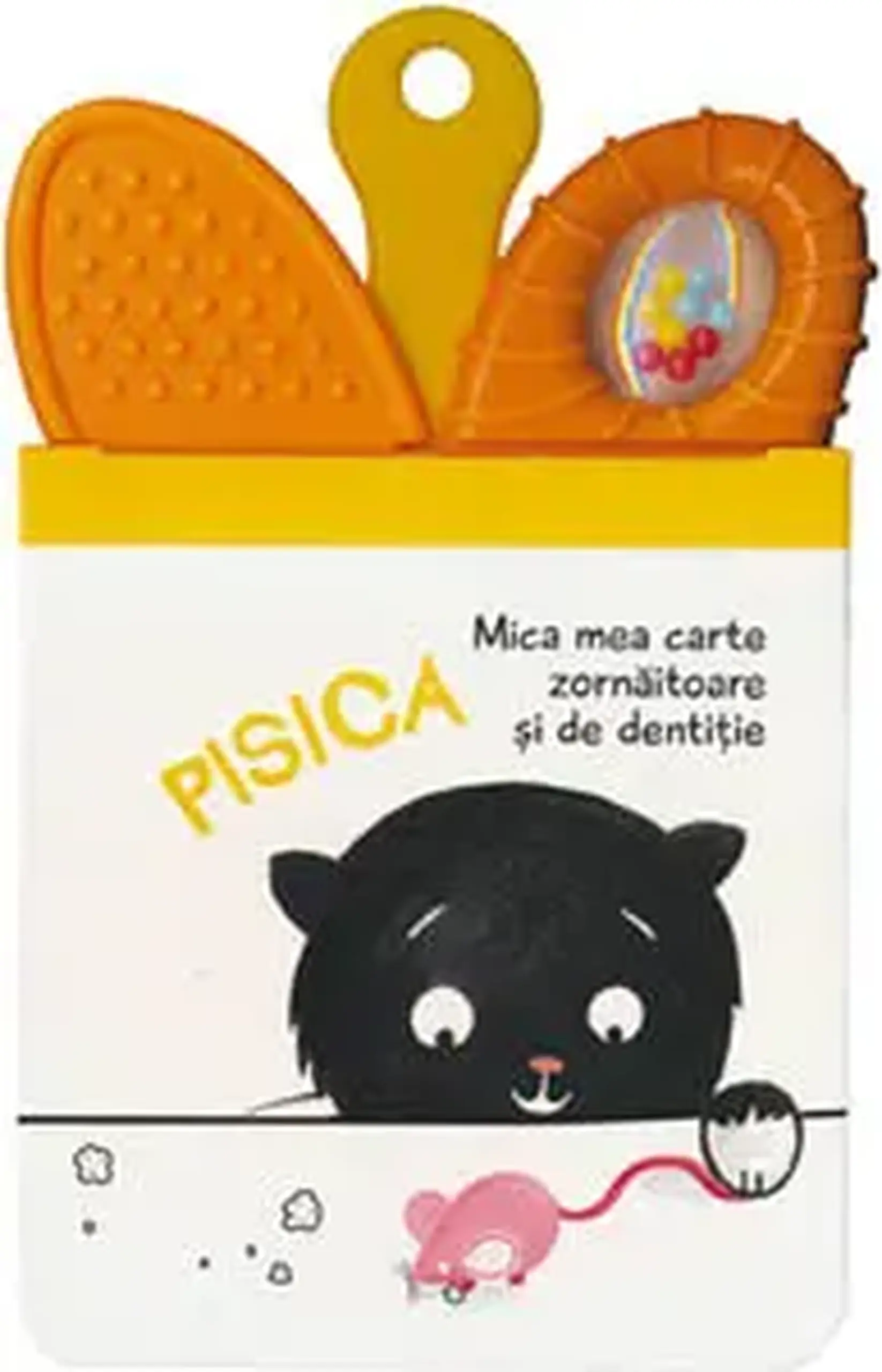 Mica mea carte zornaitoare si de dentitie. Pisica