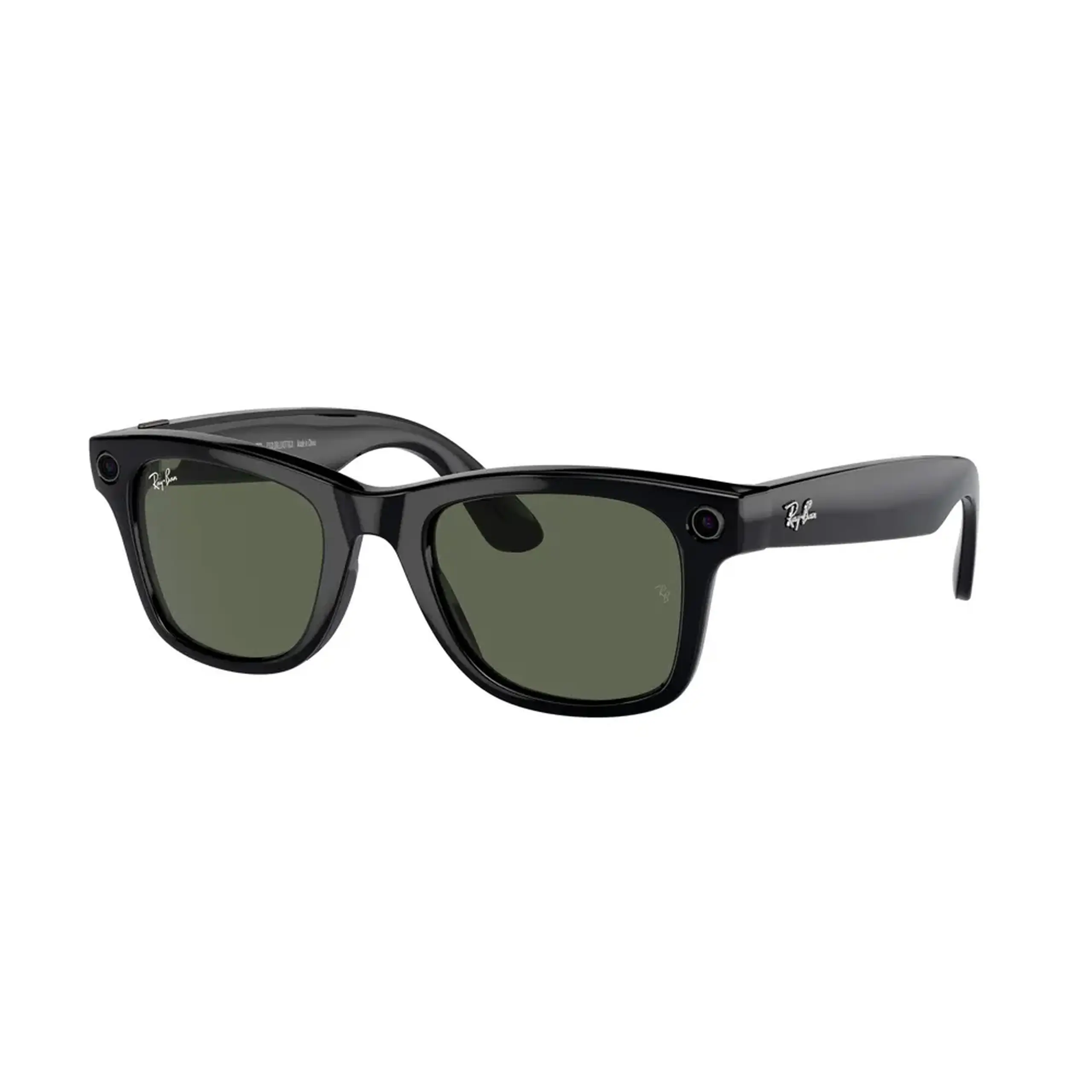 RayBan Meta Wayfarer S ShinyBk/G15 Green