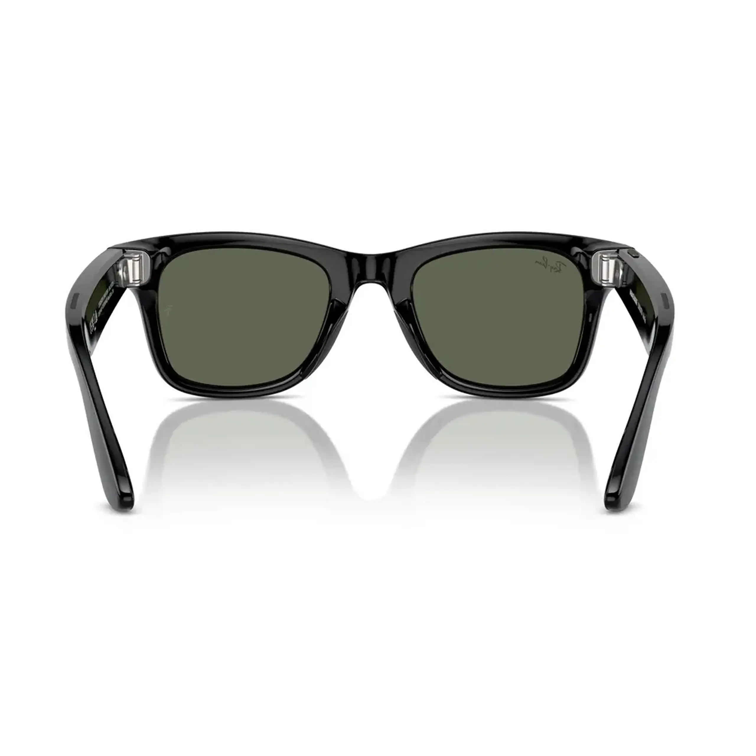 RayBan Meta Wayfarer S ShinyBk/G15 Green