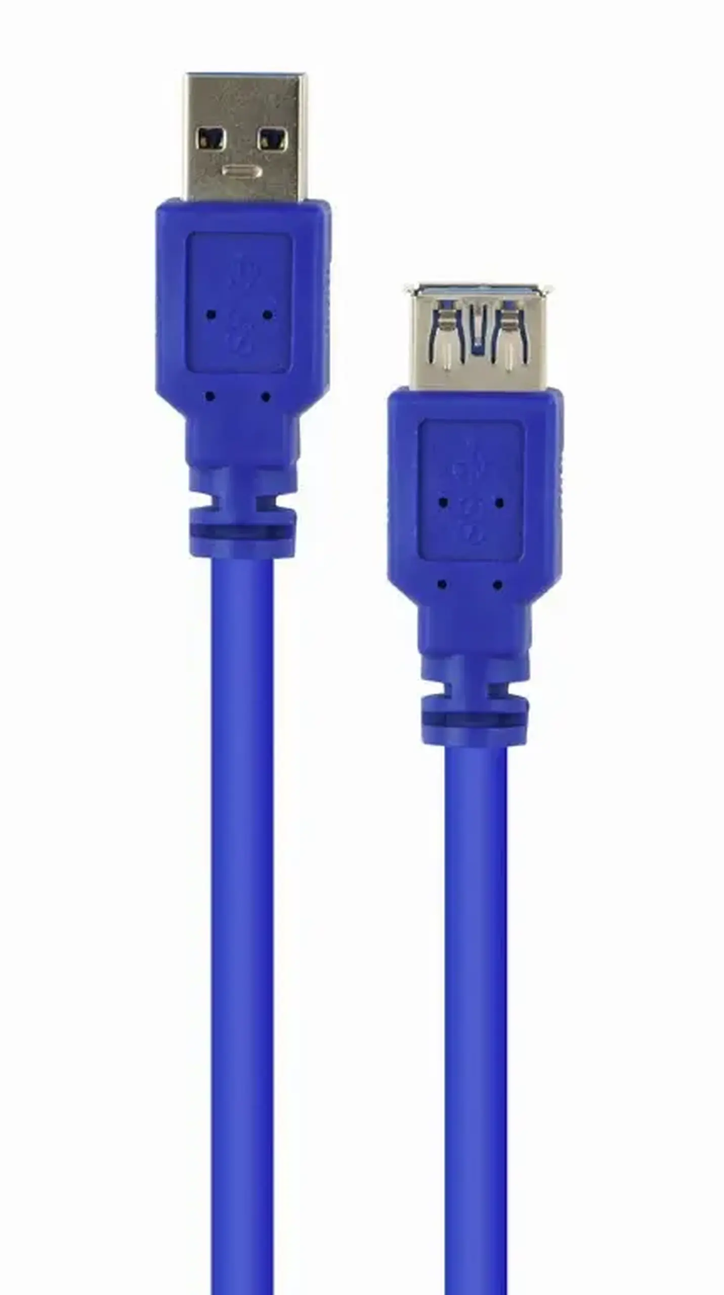 Cablu prelungitor Cablexpert CCP-USB3-AMAF-10, USB Type-A (F)/USB Type-A (M), 3m, Albastru