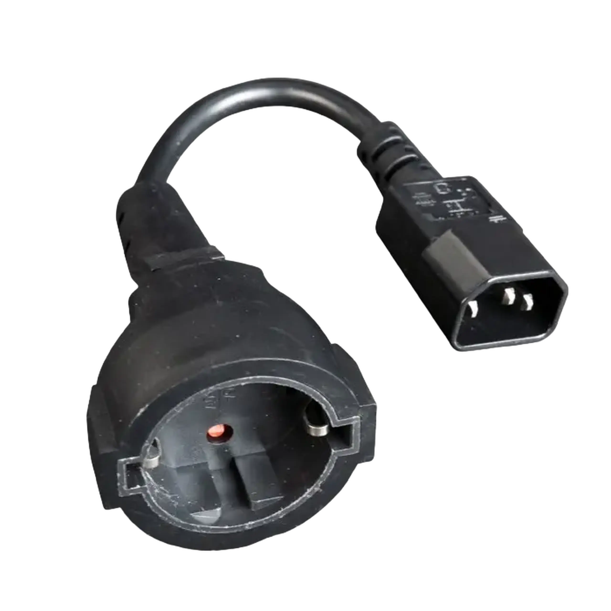 Cablu adaptor de alimentare Cablexpert PC-SFC14M-01, 0,2m, Negru