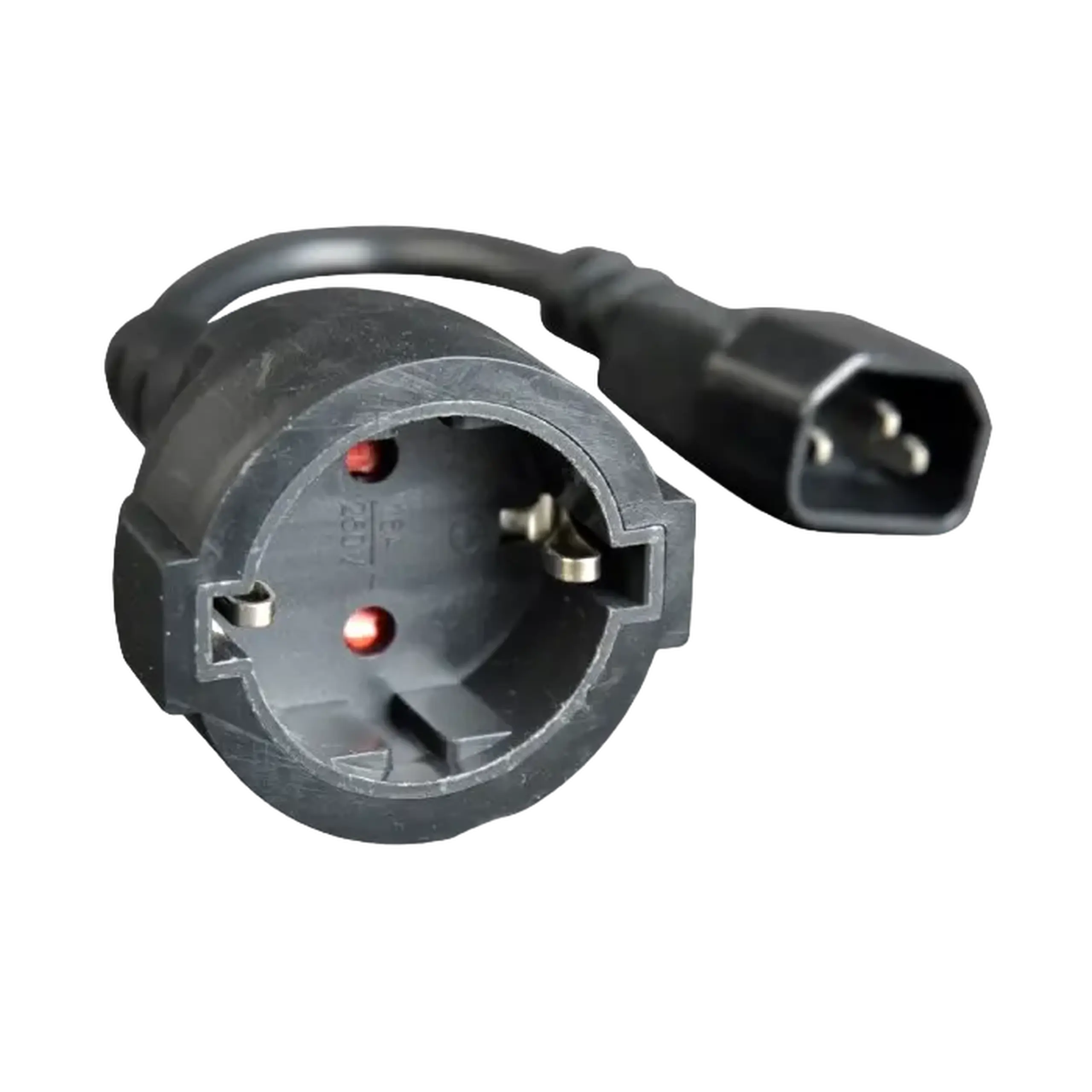 Cablu adaptor de alimentare Cablexpert PC-SFC14M-01, 0,2m, Negru