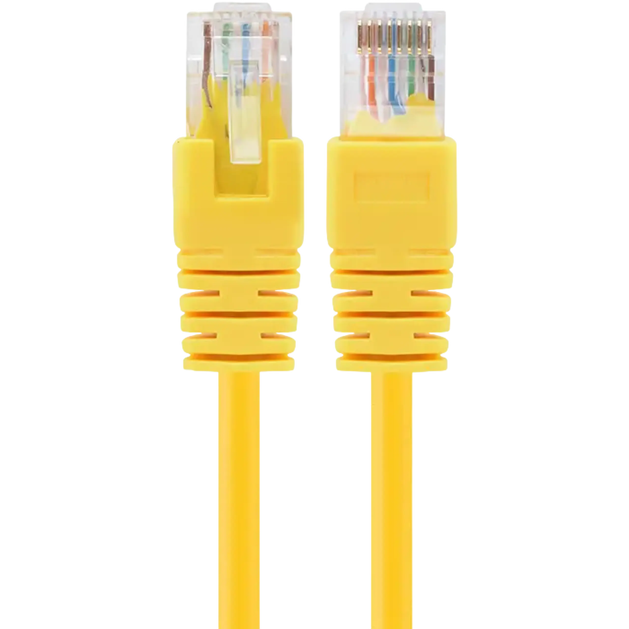 Patch cord Cablexpert PP12-0.25M/Y, CAT5e UTP, 0,25m, Galben