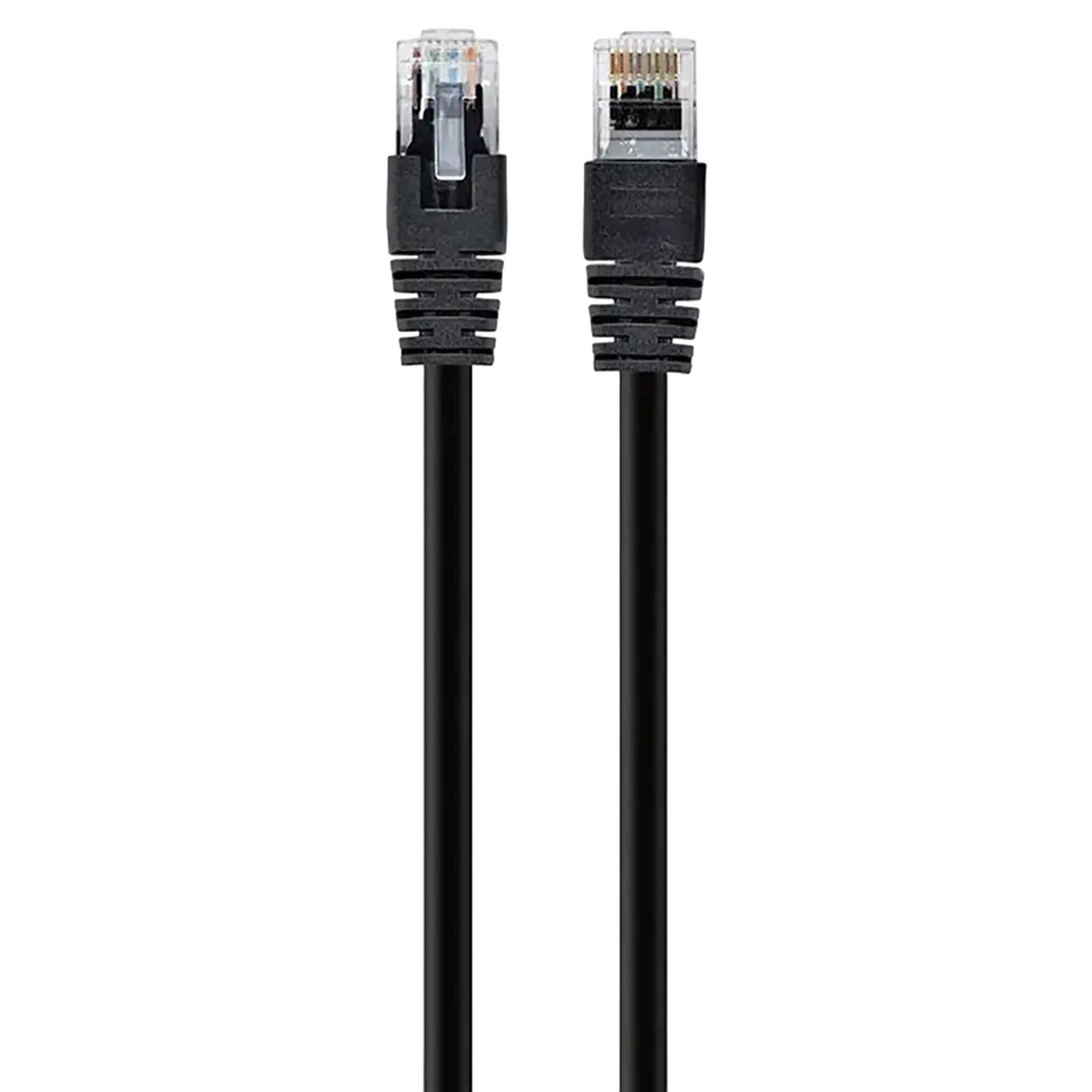 Patch cord Cablexpert PP12-0.5M/BK, CAT5e UTP, 0,5m, Negru