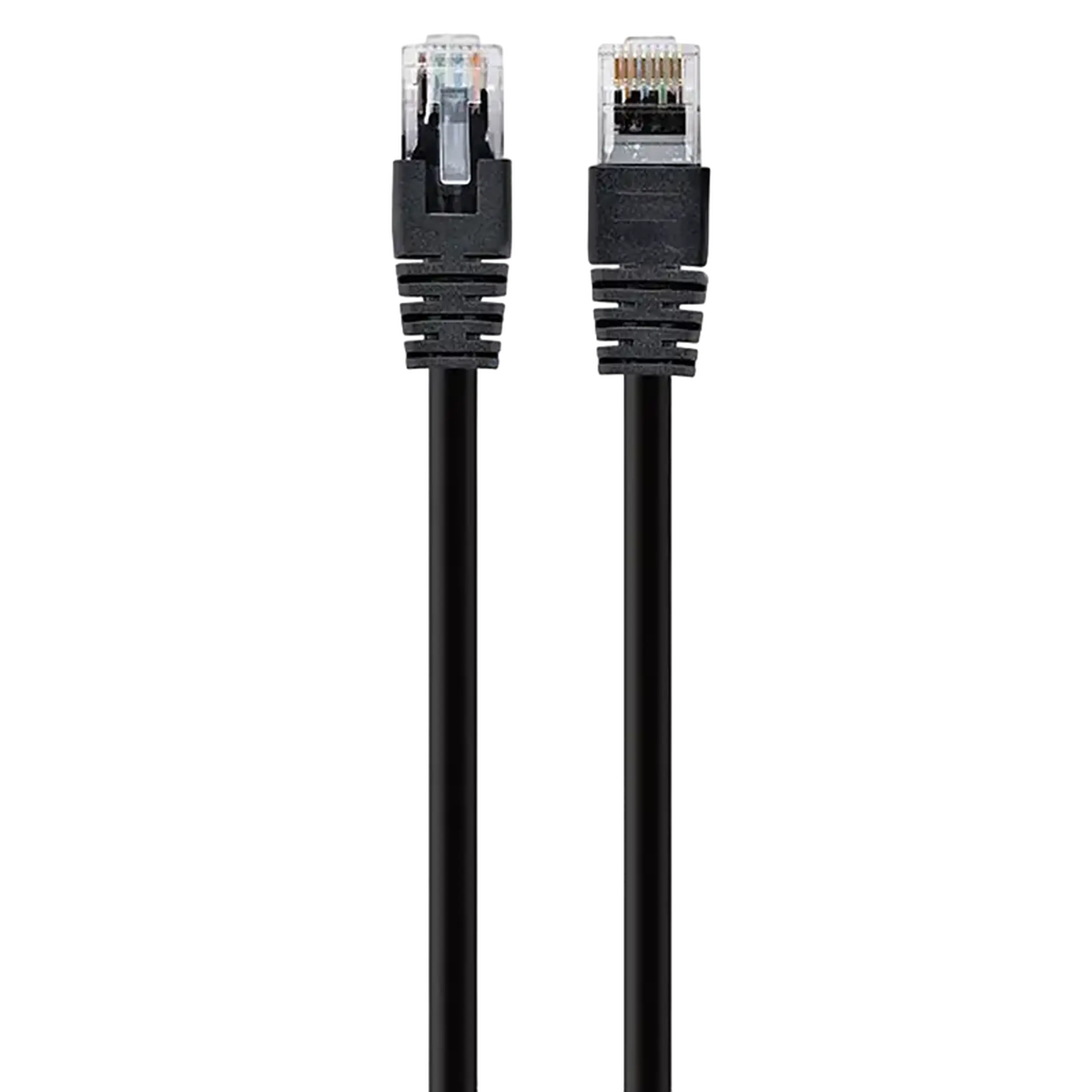 Patch cord Cablexpert PP12-3M/BK, CAT5e UTP, 3m, Negru