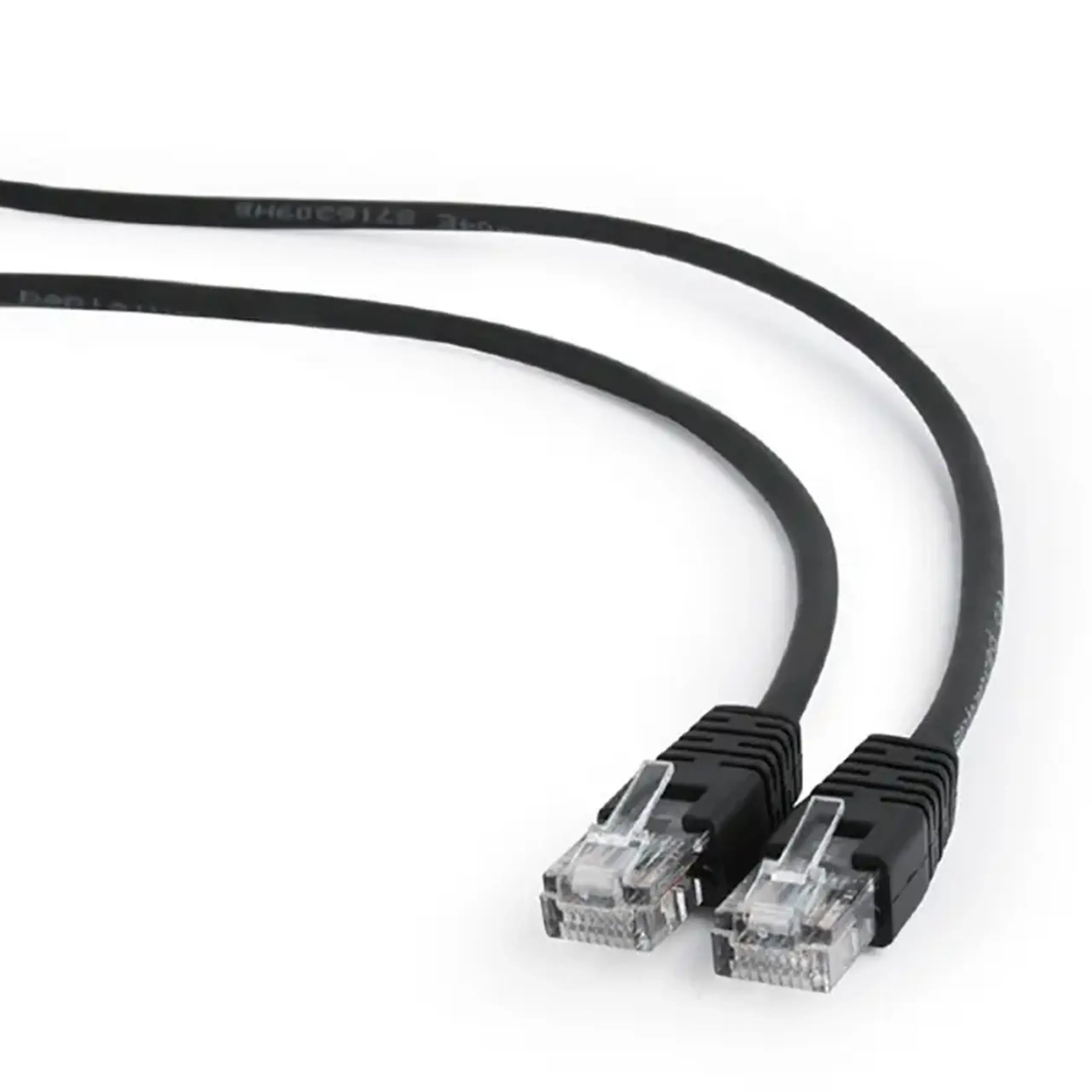 Patch cord Cablexpert PP12-3M/BK, CAT5e UTP, 3m, Negru