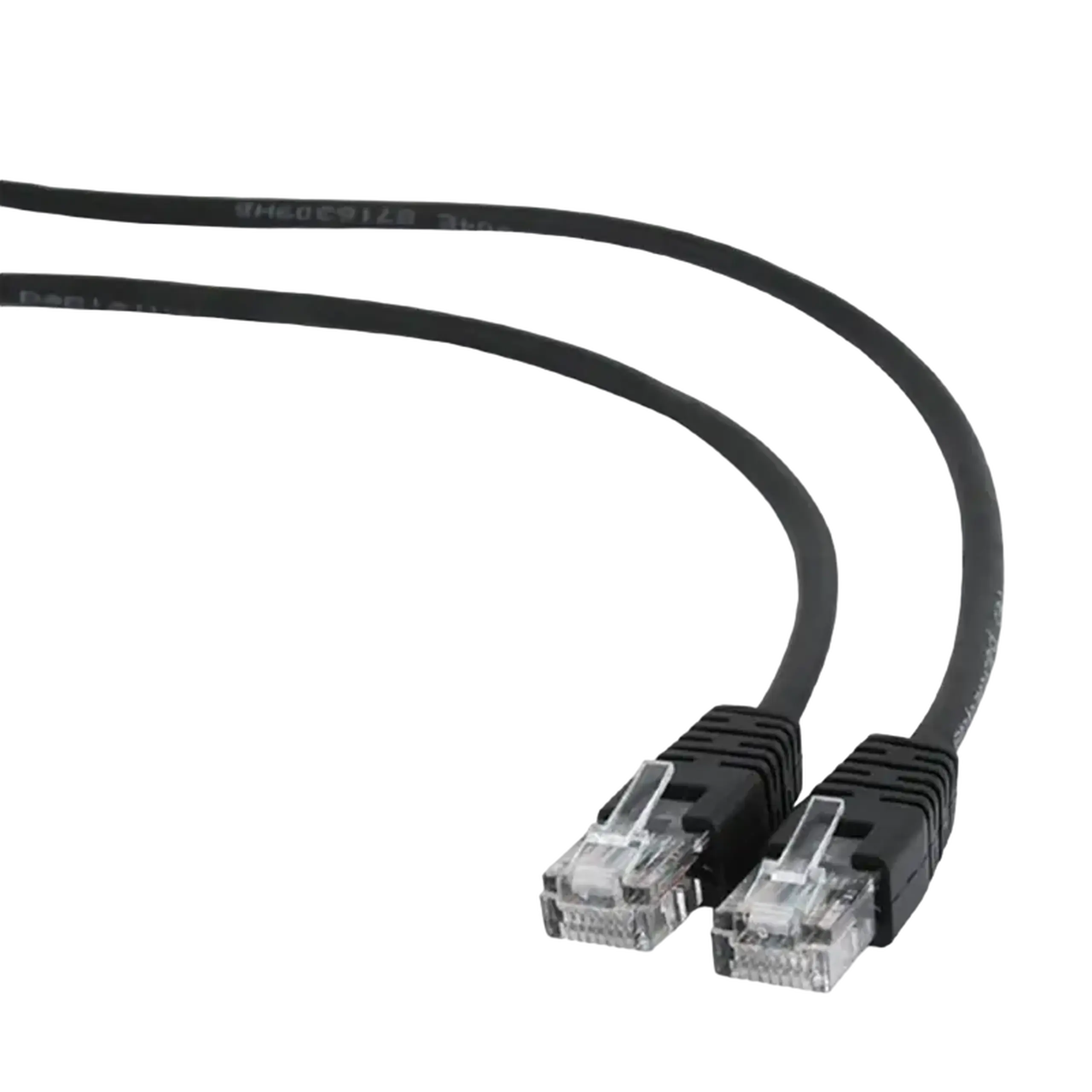 Patch cord Cablexpert PP12-3M/BK, CAT5e UTP, 3m, Negru