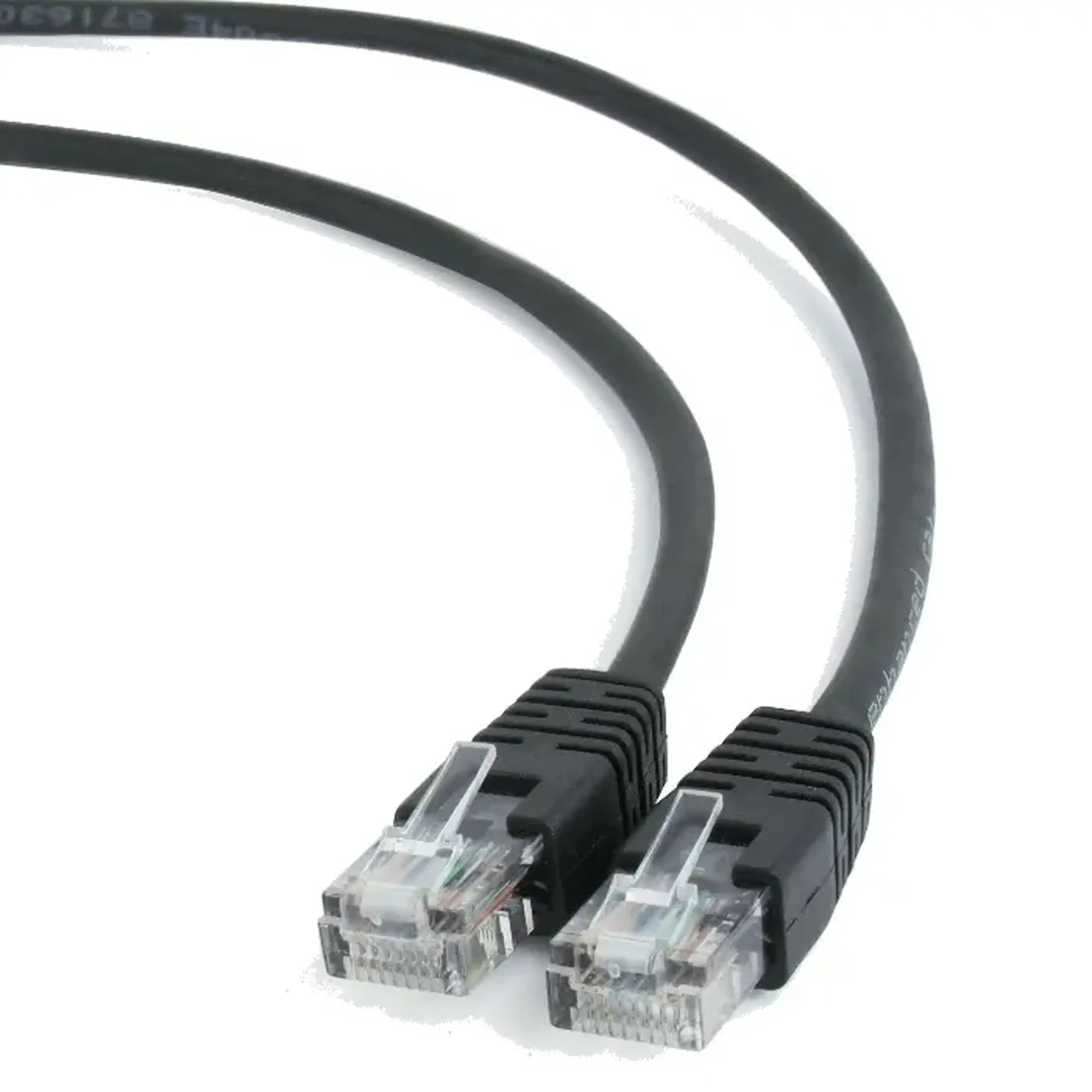 Patch cord Cablexpert PP12-3M/BK, CAT5e UTP, 3m, Negru