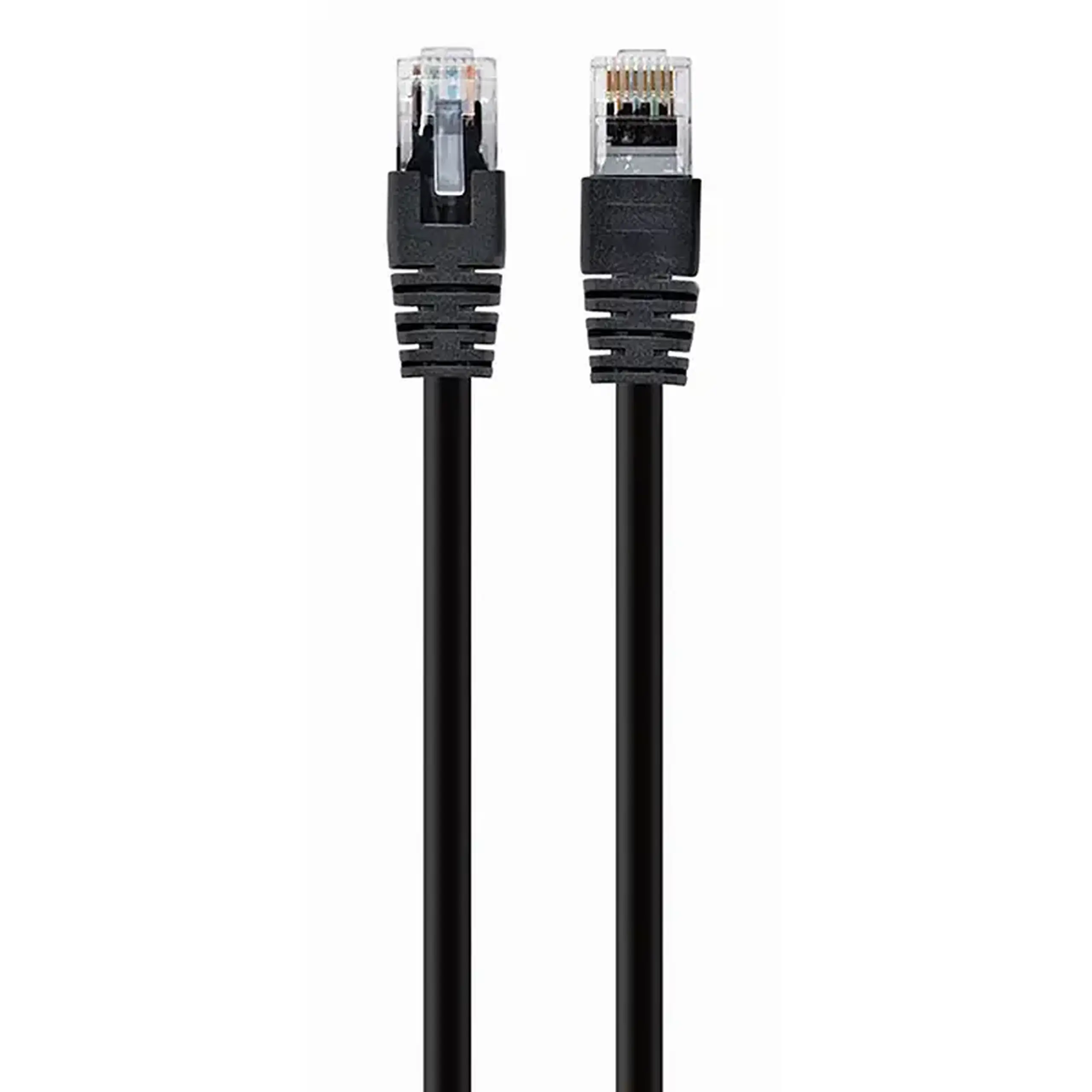 Patch cord Cablexpert PP12-5M/BK, CAT5e UTP, 5m, Negru