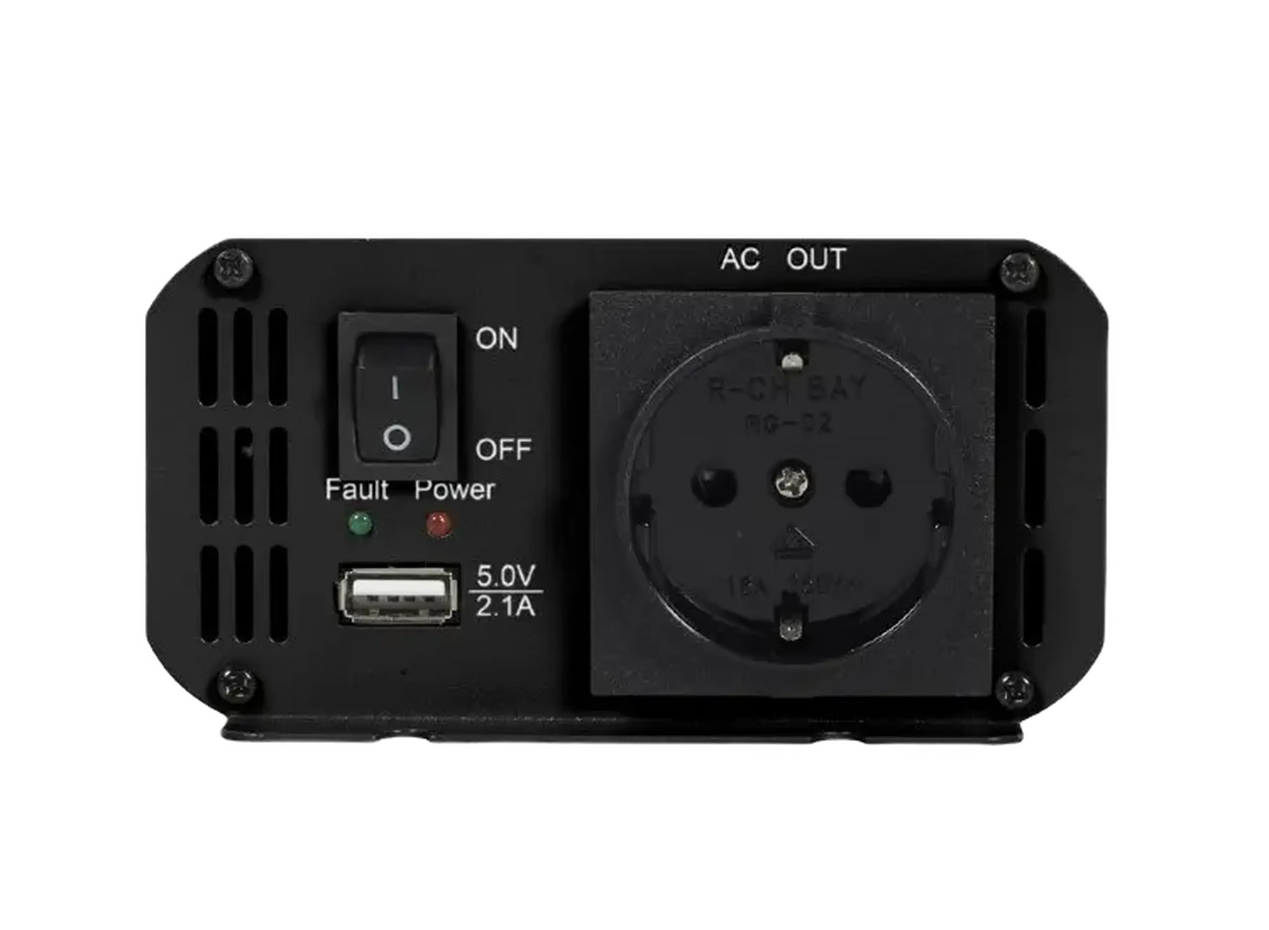 Invertor Auto Energenie EG-PWC300-01, 300W, Gri