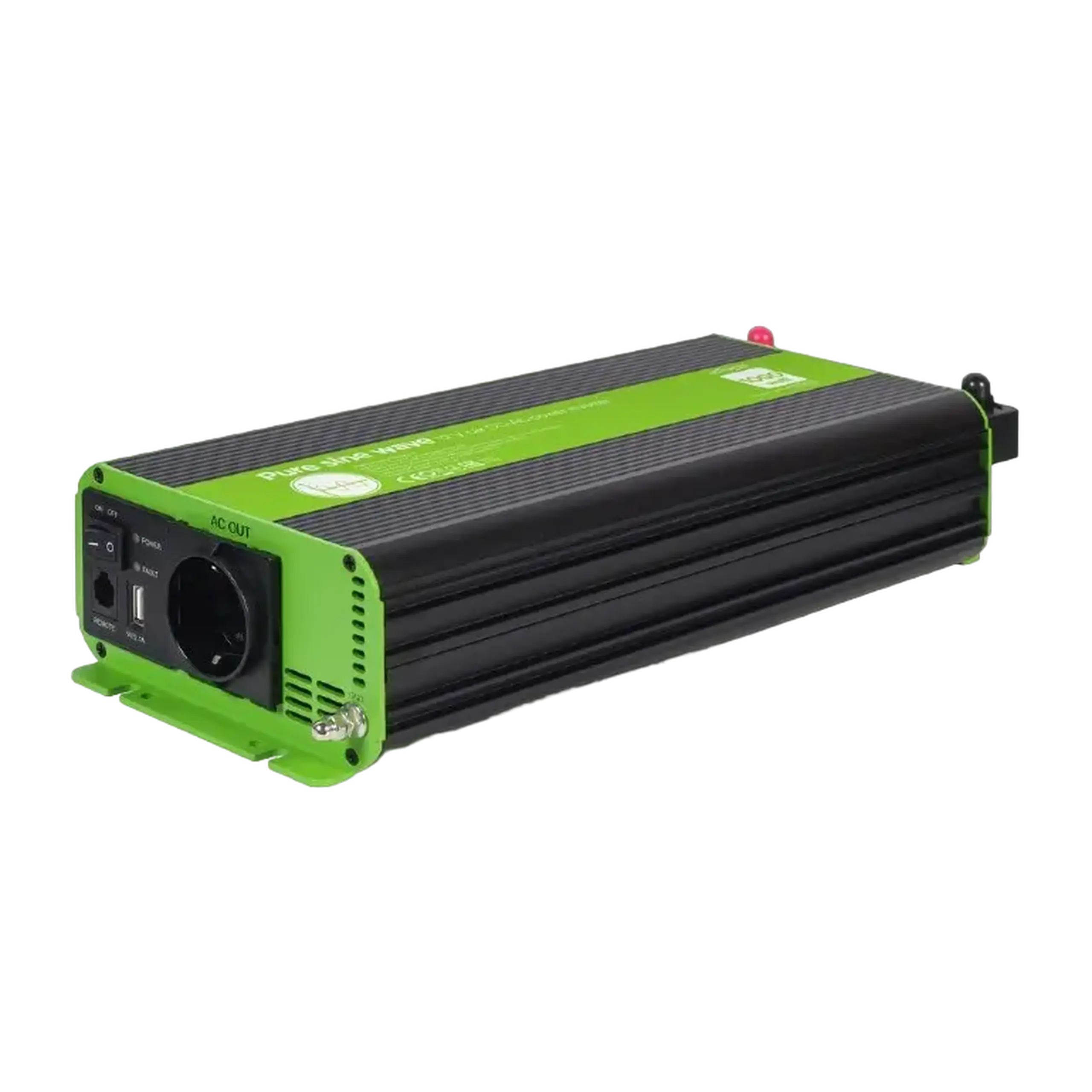 Invertor Auto Energenie EG-PWC-PS1000-01, 1000W, Multicolor