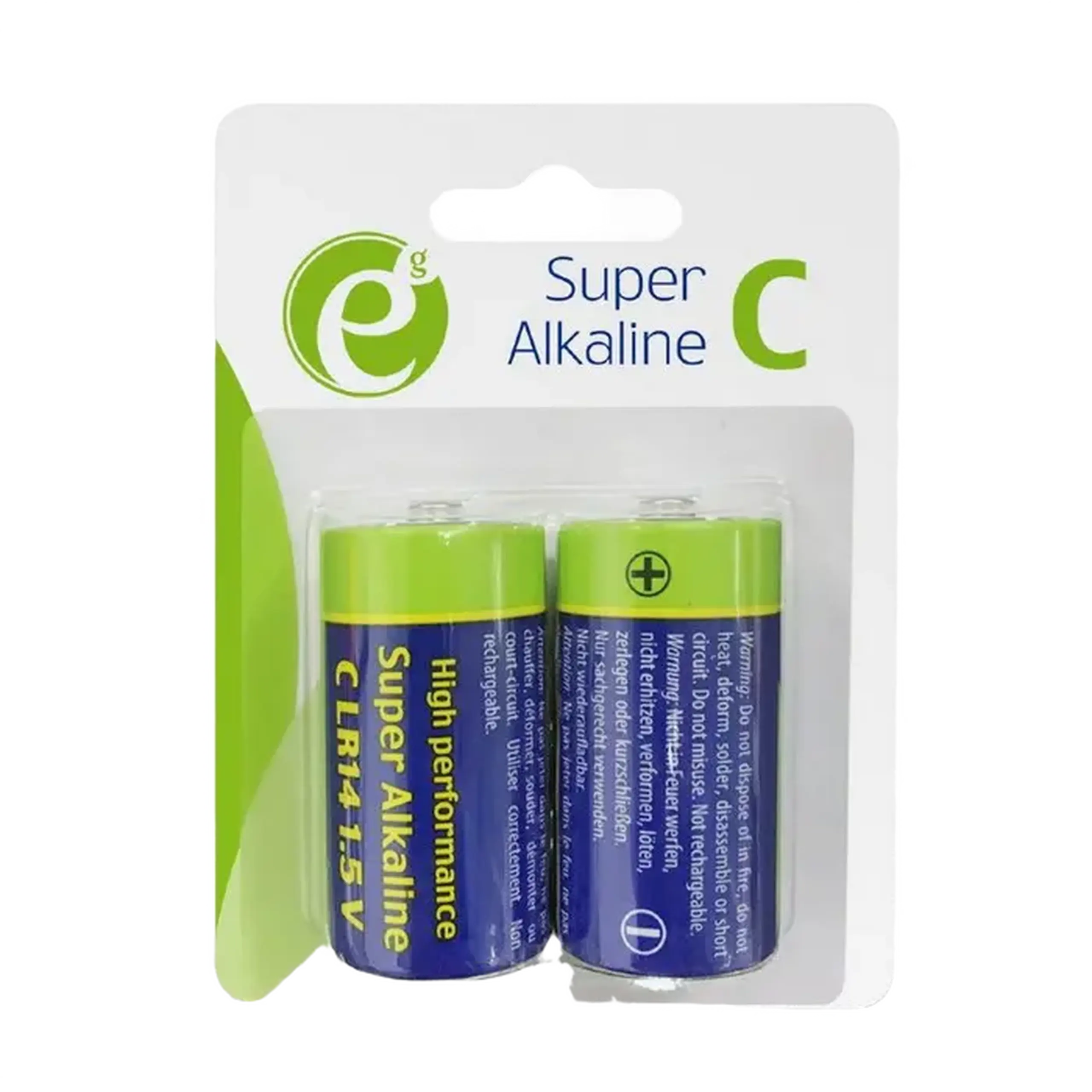 Baterii Energenie EG-BA-LR14-01, C, 7500mAh, 2buc.