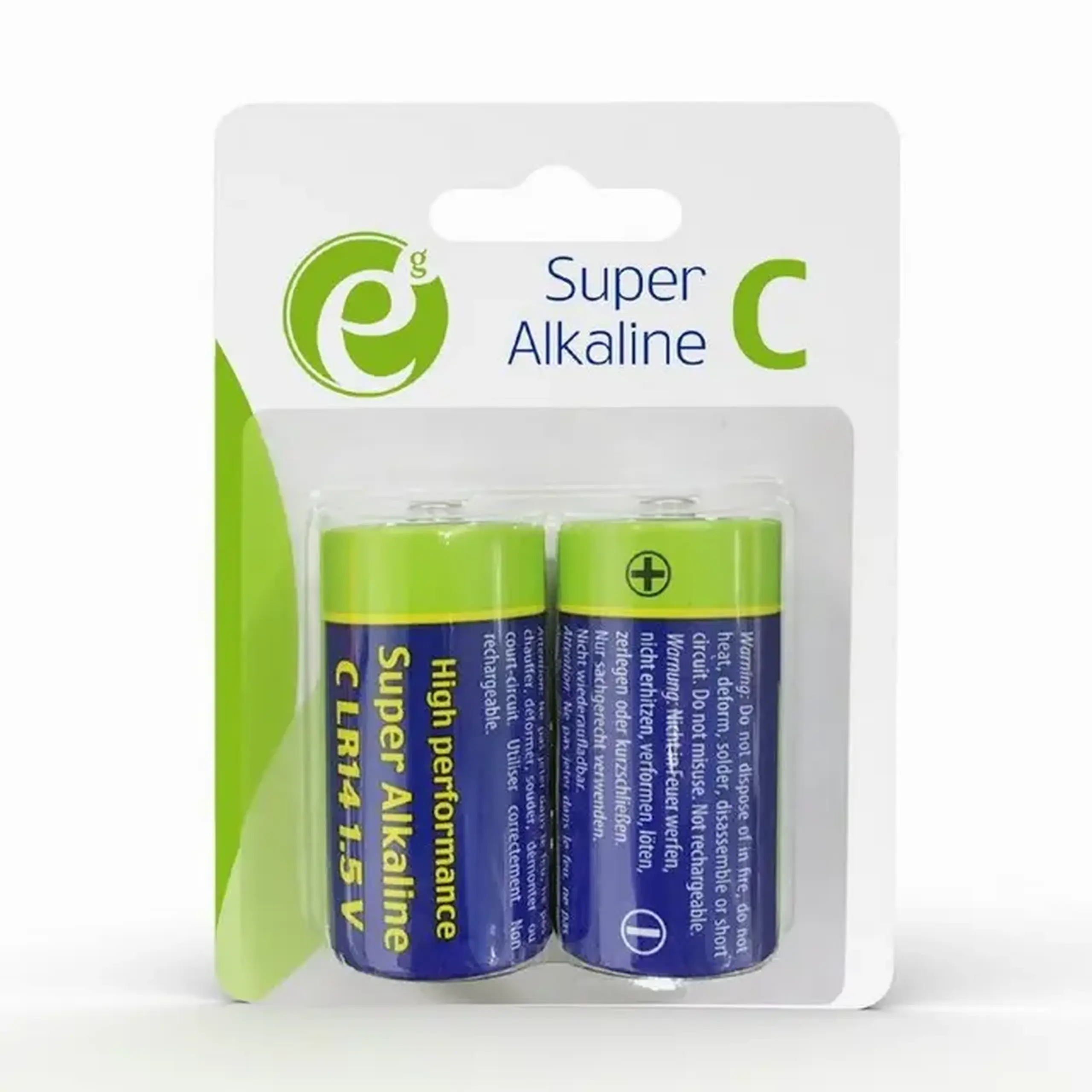 Baterii Energenie EG-BA-LR14-01, C, 7500mAh, 2buc.