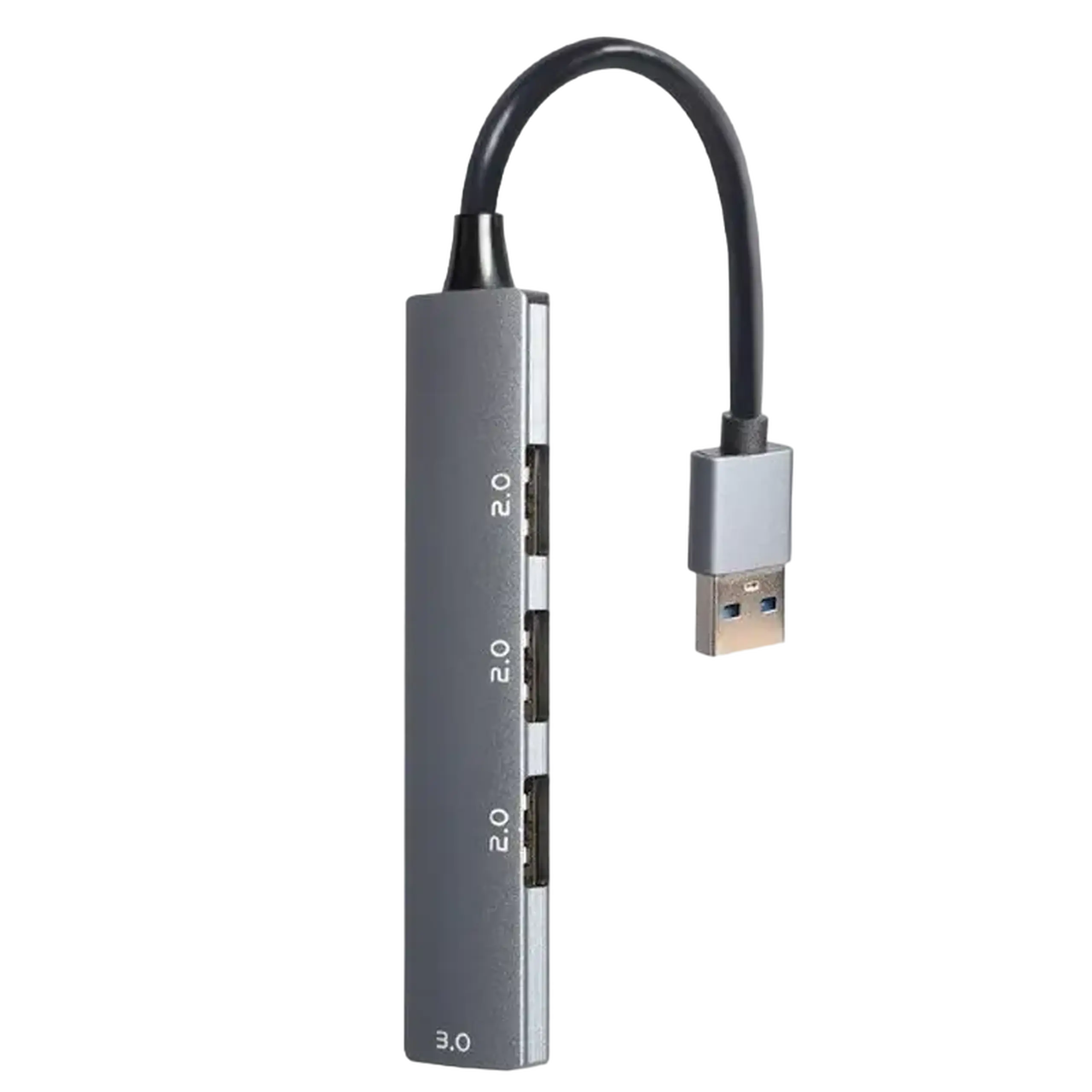 Adaptor Hub Gembird UHB-U3P1U2P3-02, Argintiu