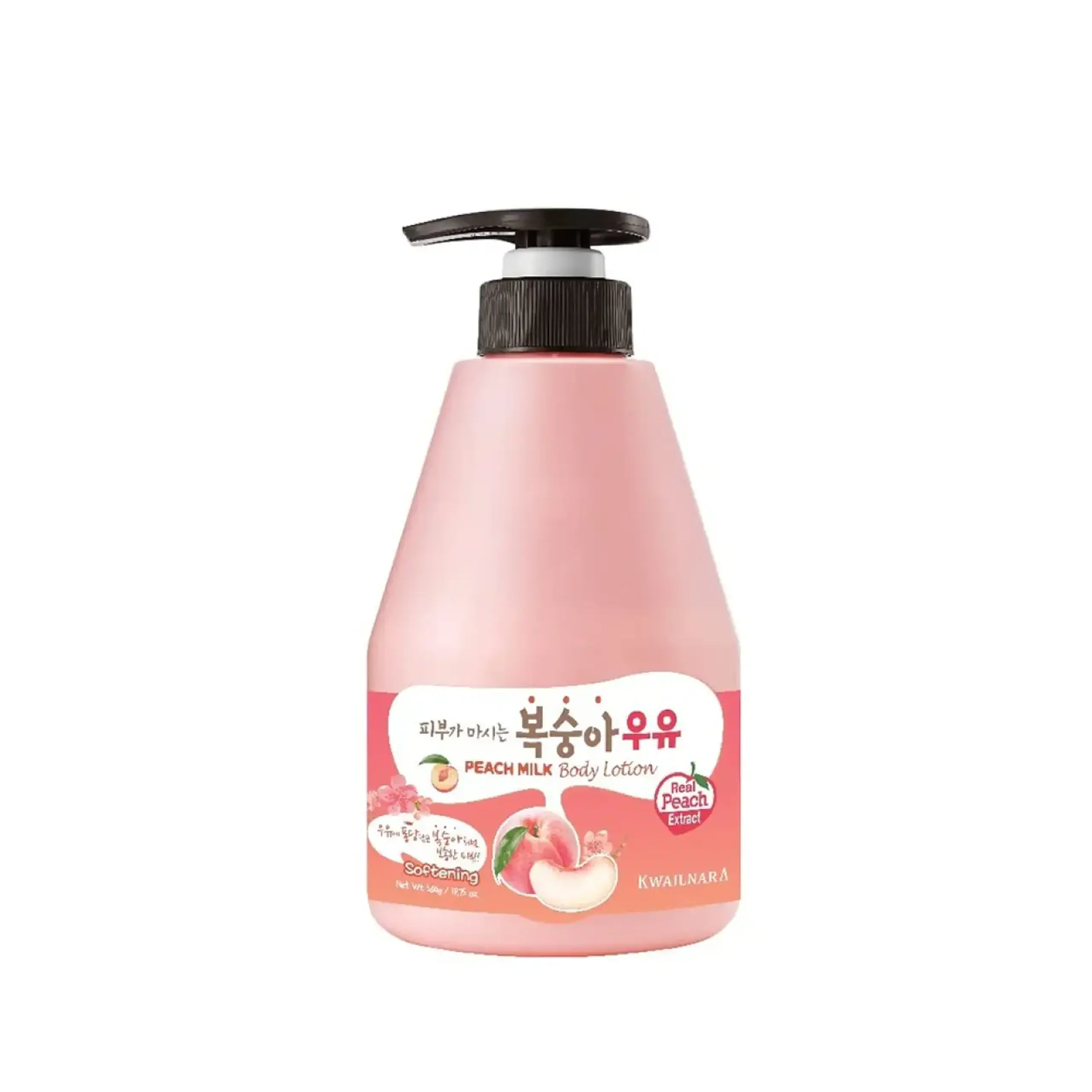 Lotiune pentru corp Kwailnara, Peach Milk Body Lotion, 560 ml
