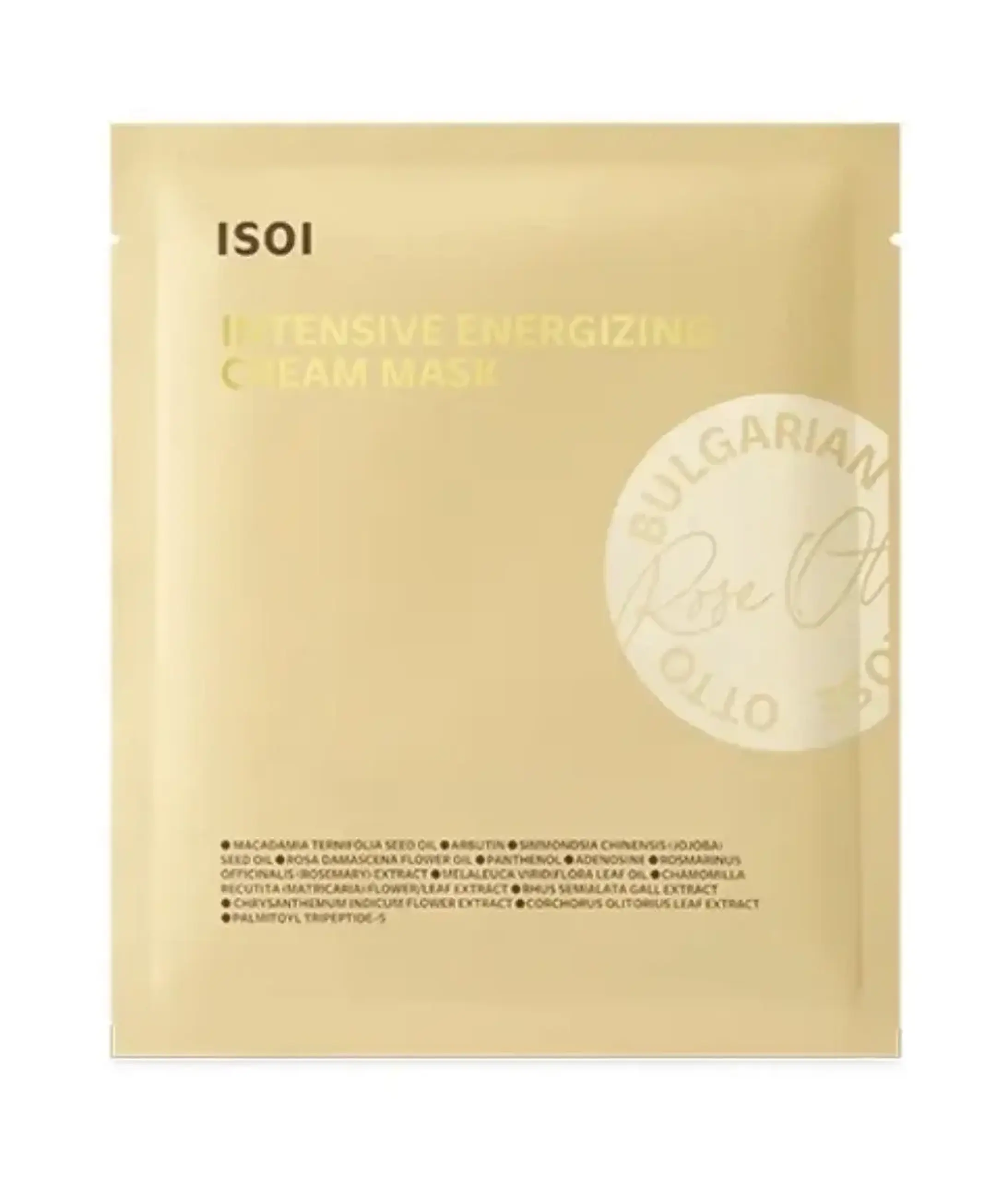 Masca intensiv energizanta ISOI, Intensiv Energizing Cream Mask, 20 g