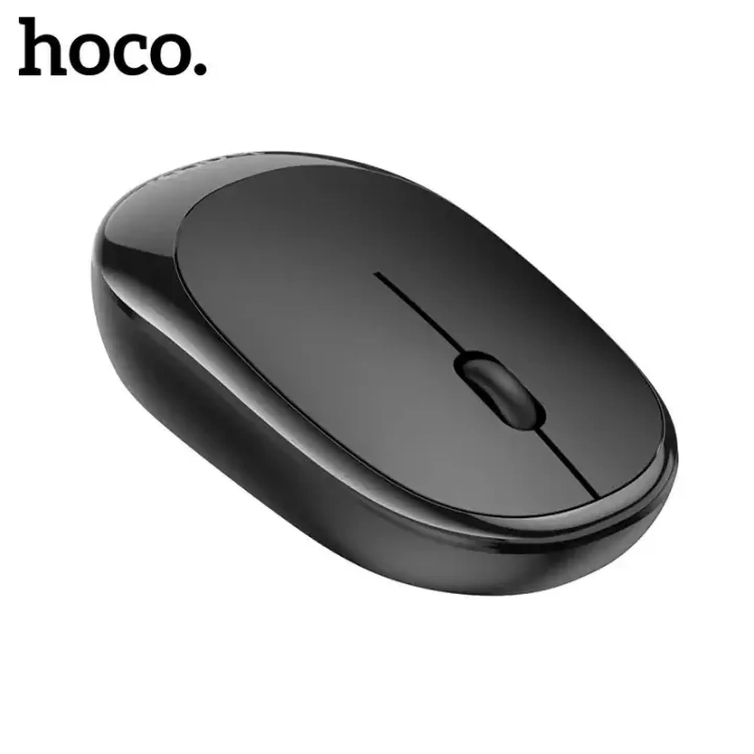 Mouse Hoco DI04 Plus | Bluetooth + 2.4 GHz | Negru