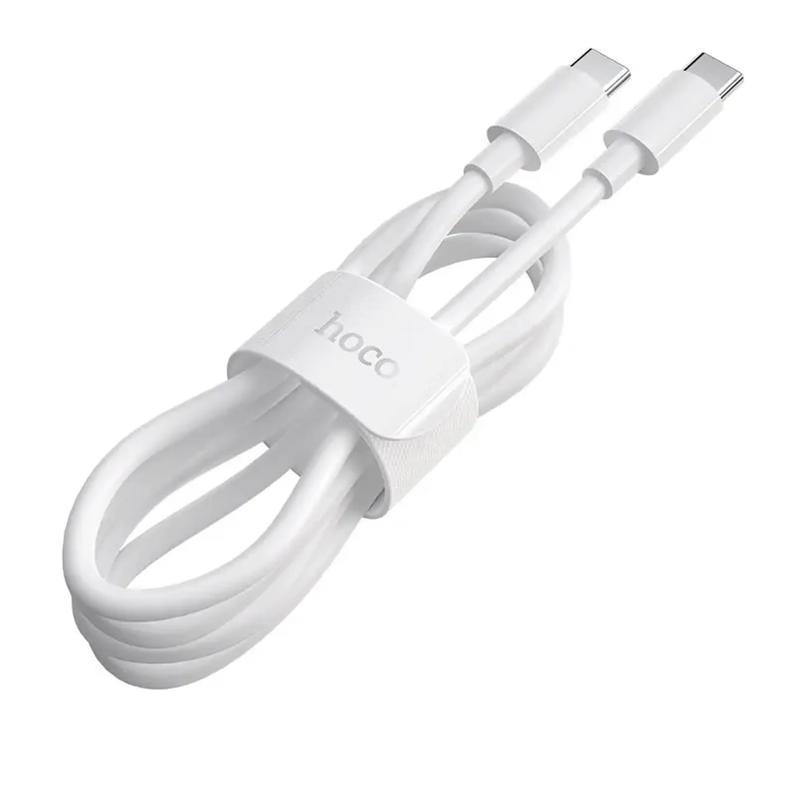 Cablu Hoco X51 | USB-C – USB-C | 100W / 5A | 2 m | Alb