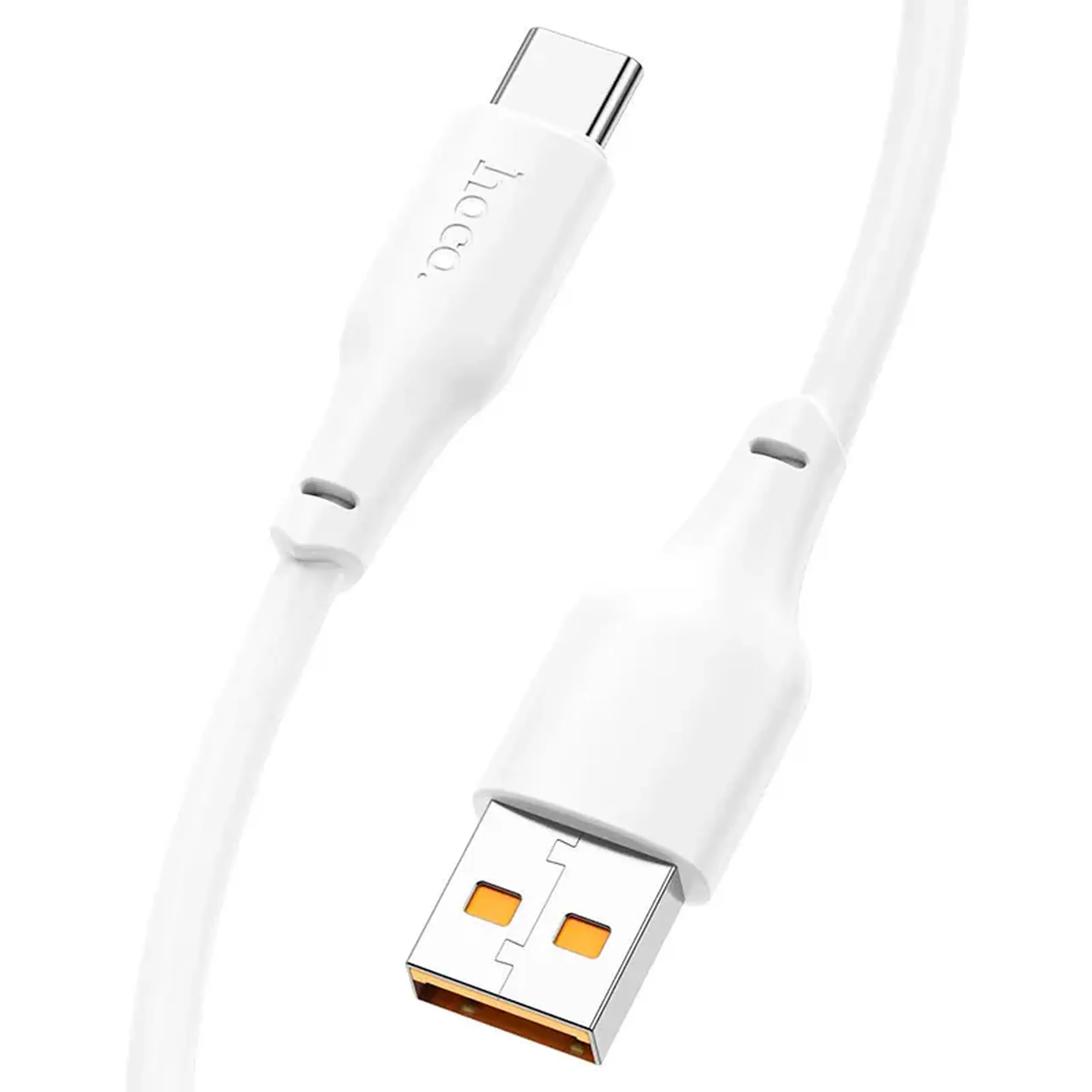 Cablu Hoco X93 | USB-A – USB-C | 100W | 1 m | Alb