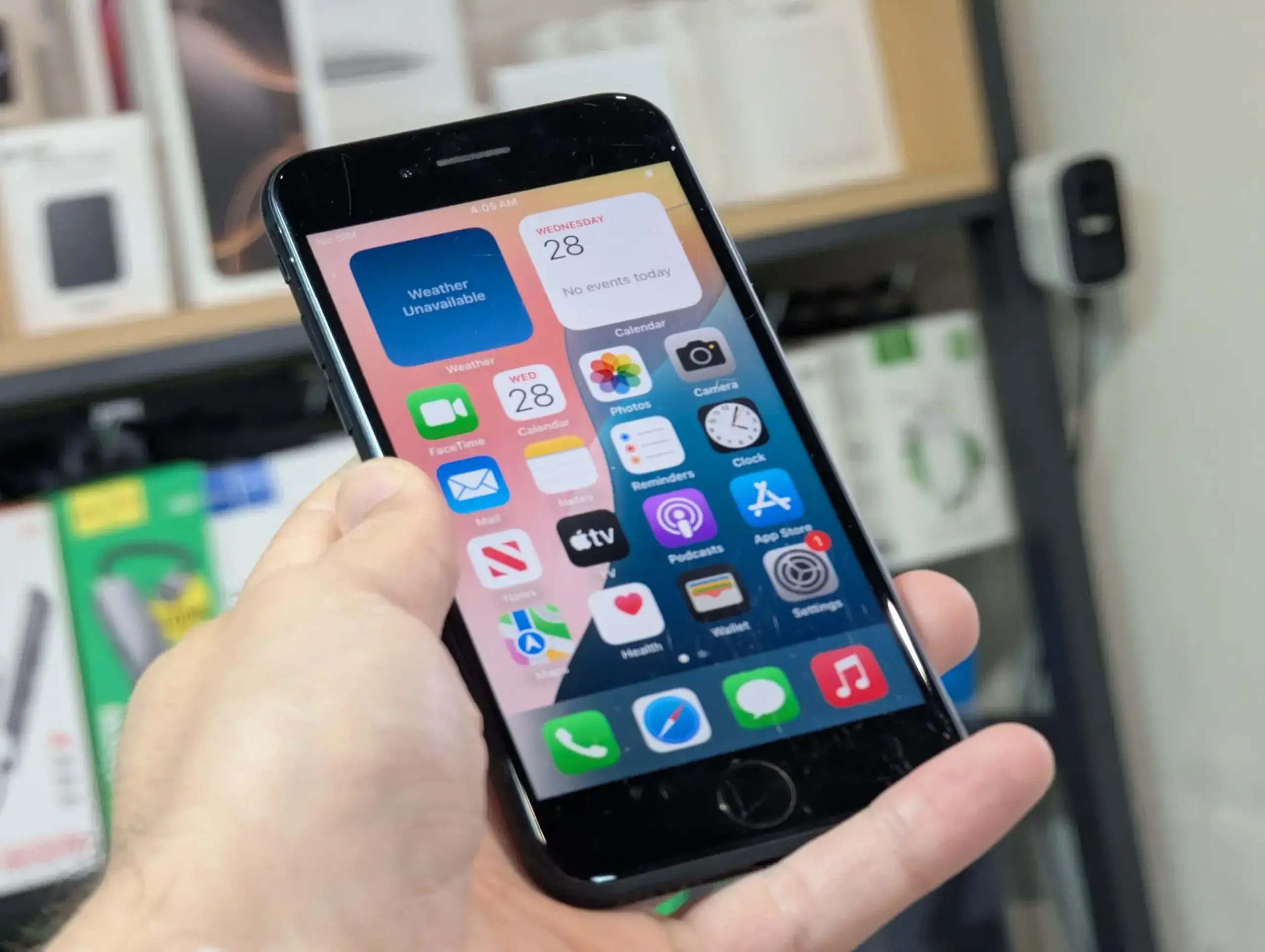 Apple iPhone SE 2022 | 64GB | Midnight | Baterie 91% | Grade B