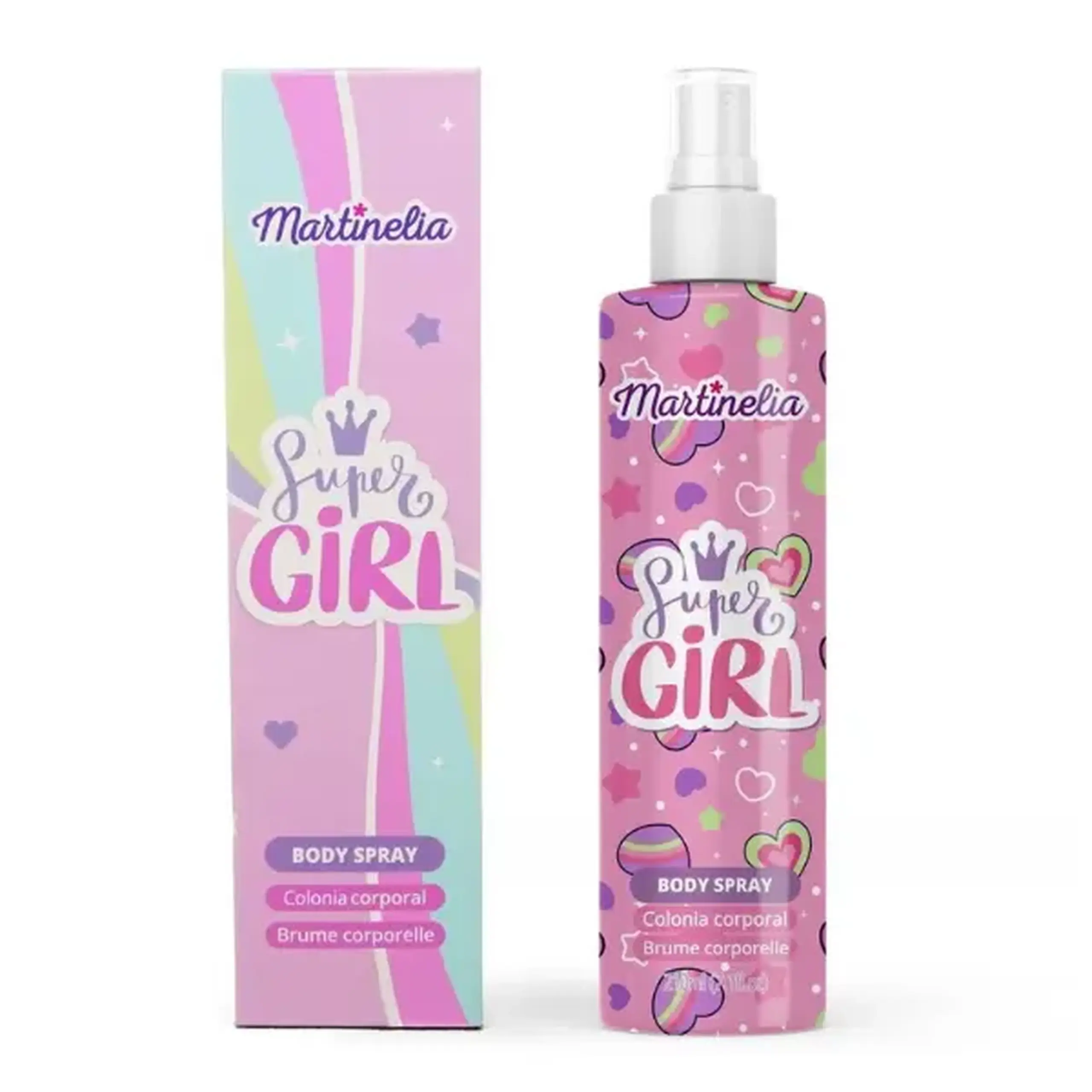Martinelia spray parfumat pentru corp „Super Girl”, 210 ml