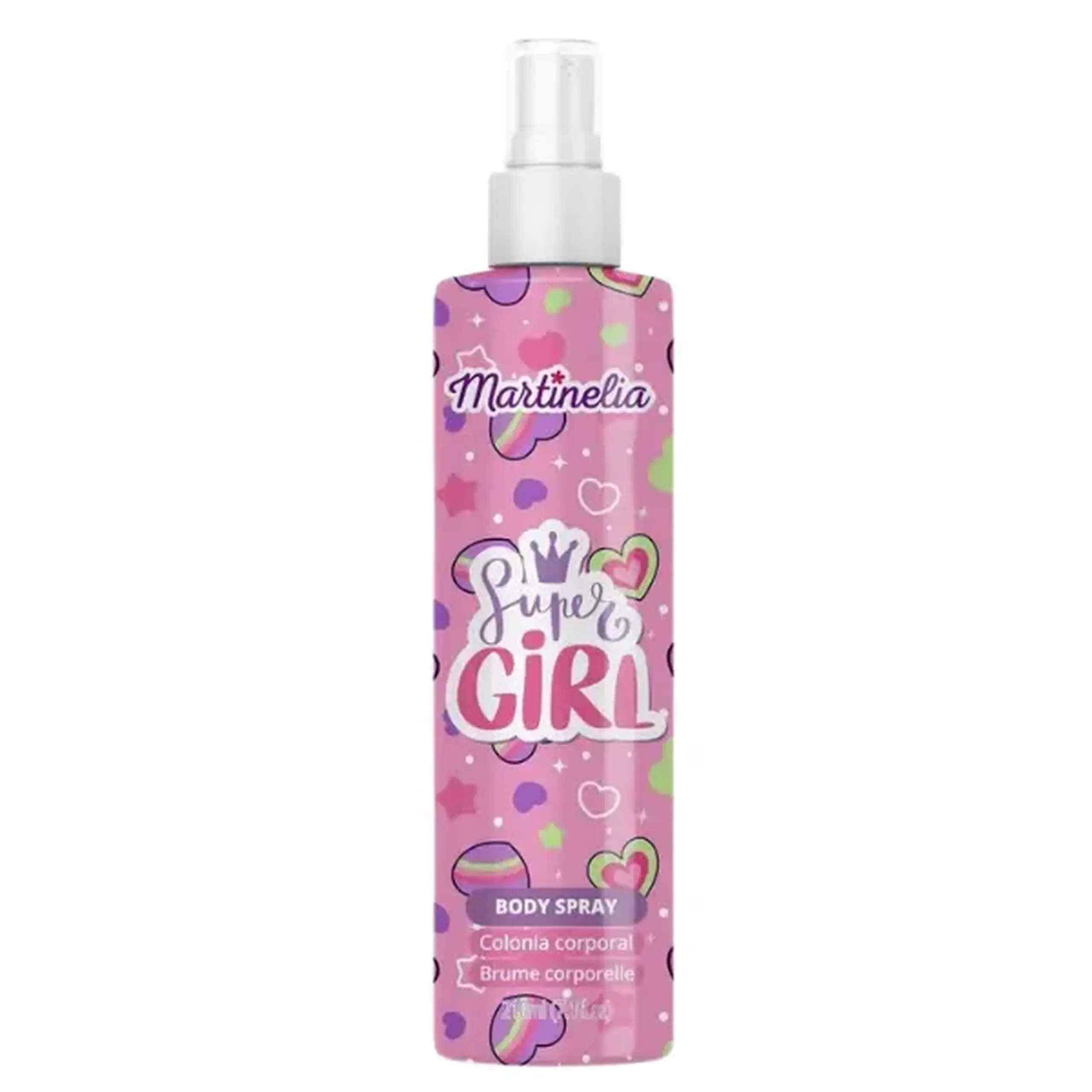Martinelia spray parfumat pentru corp „Super Girl”, 210 ml