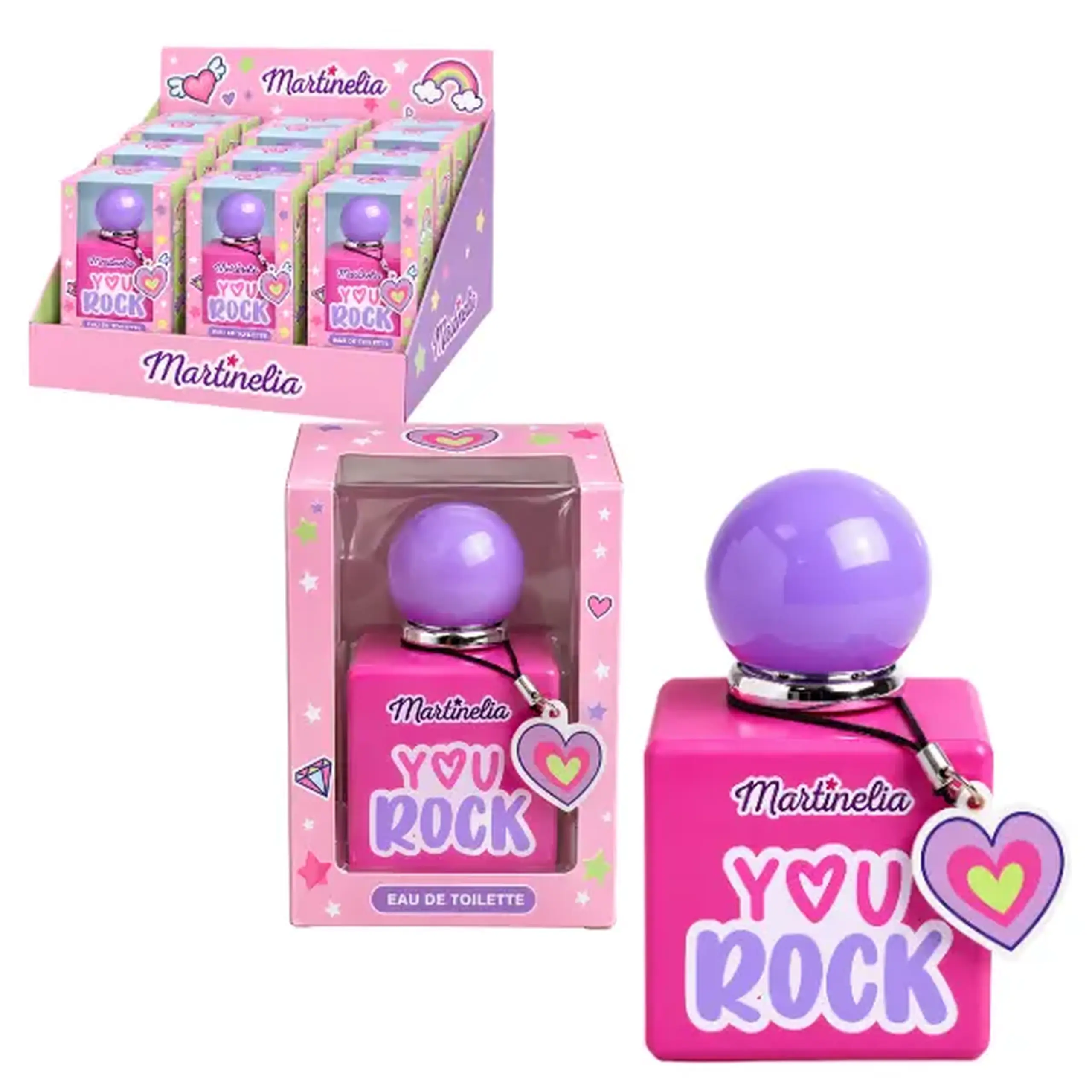 Martinelia apă de toaletă „You Rock” cu pandantiv, 50 ml